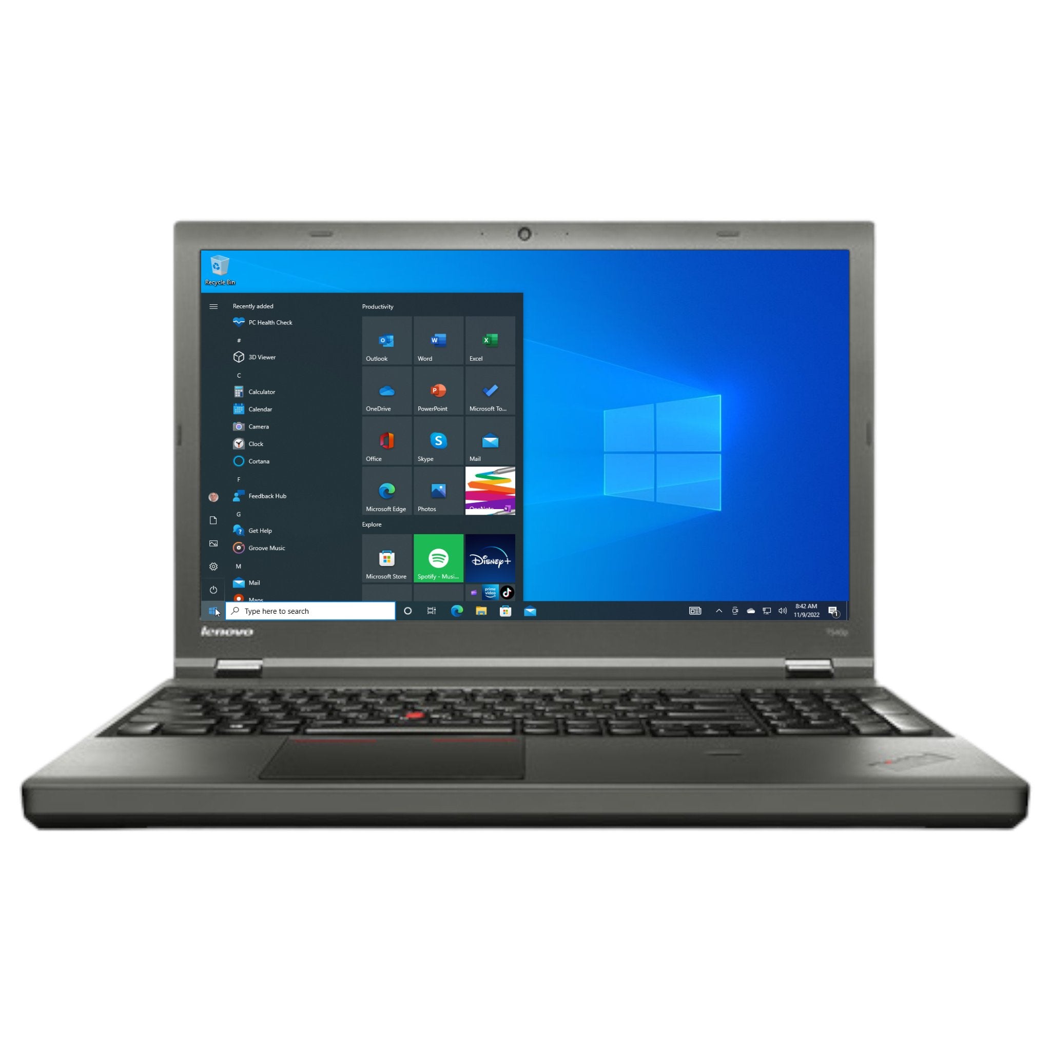 Lenovo ThinkPad T540P 15.6" | i5-4300M | 4 GB | 256 GB SSD | FHD | DVD/RW | Win 10 Pro - computify