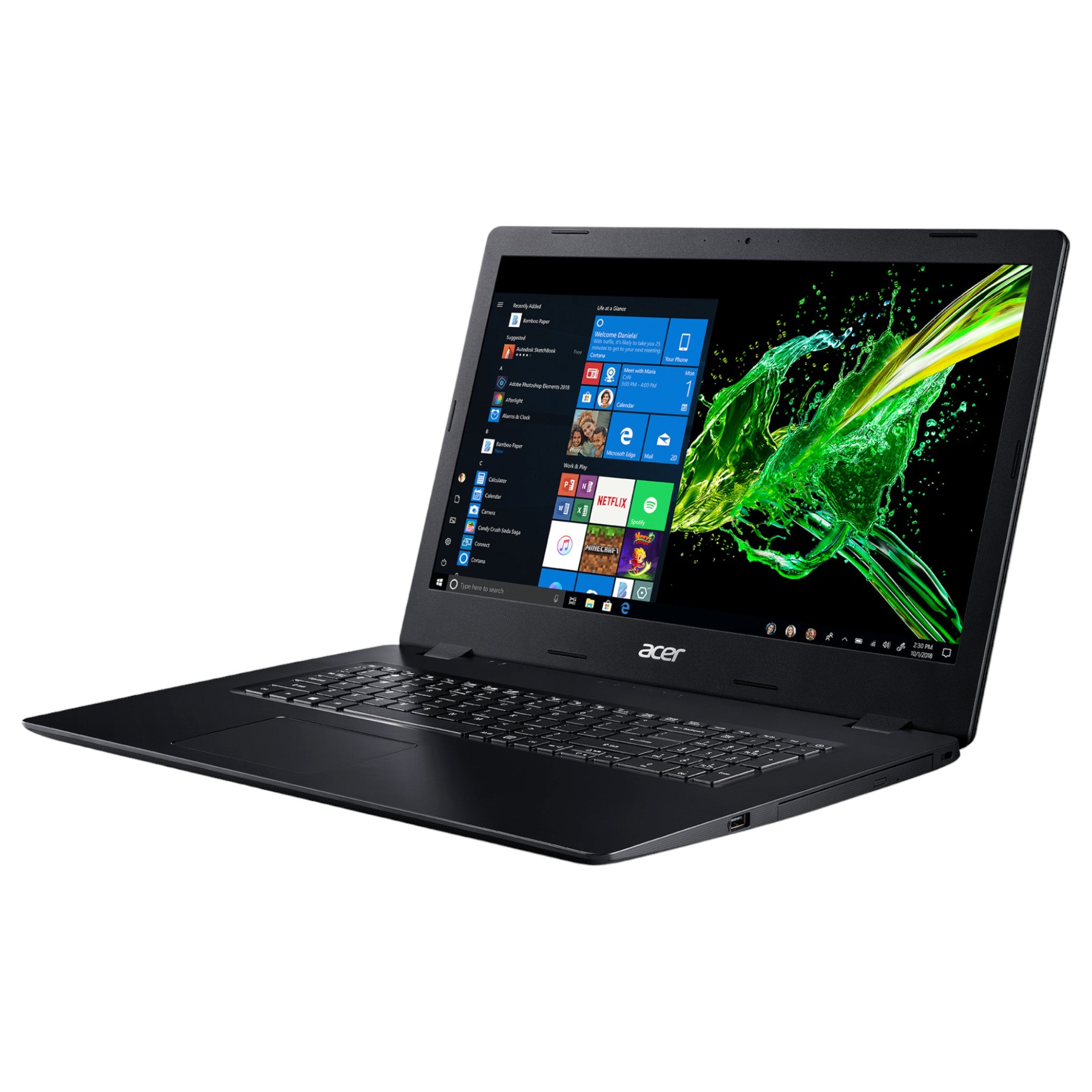 Acer Aspire 3 A317-51K 17,3" | i3-7020U | 8 GB | 256 GB SSD | FHD | Win 10 Pro - computify