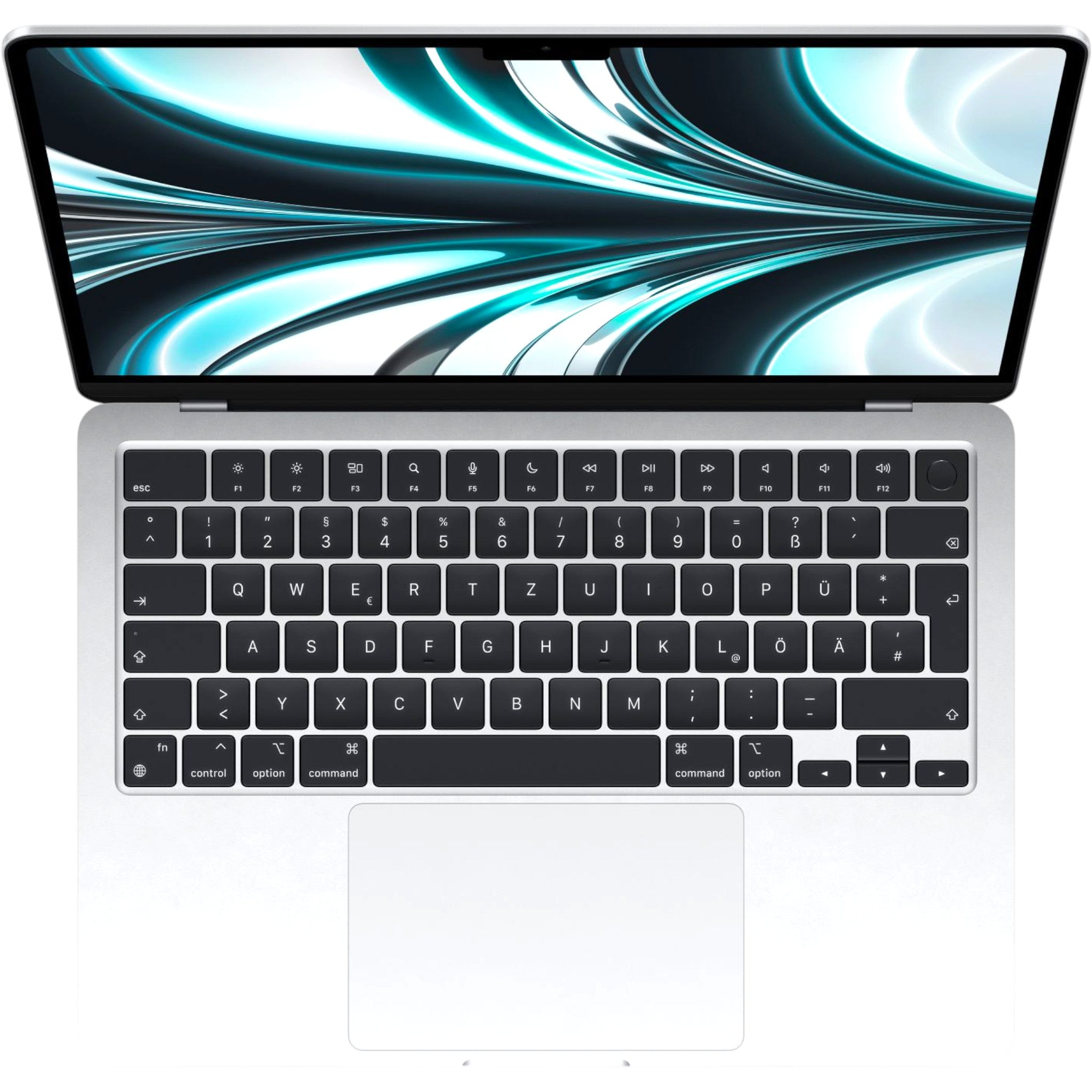 Apple MacBook Air 2022 | 13.6" | M2 8-Core CPU | 8-Core GPU | 16 GB | 512 GB SSD | Silber