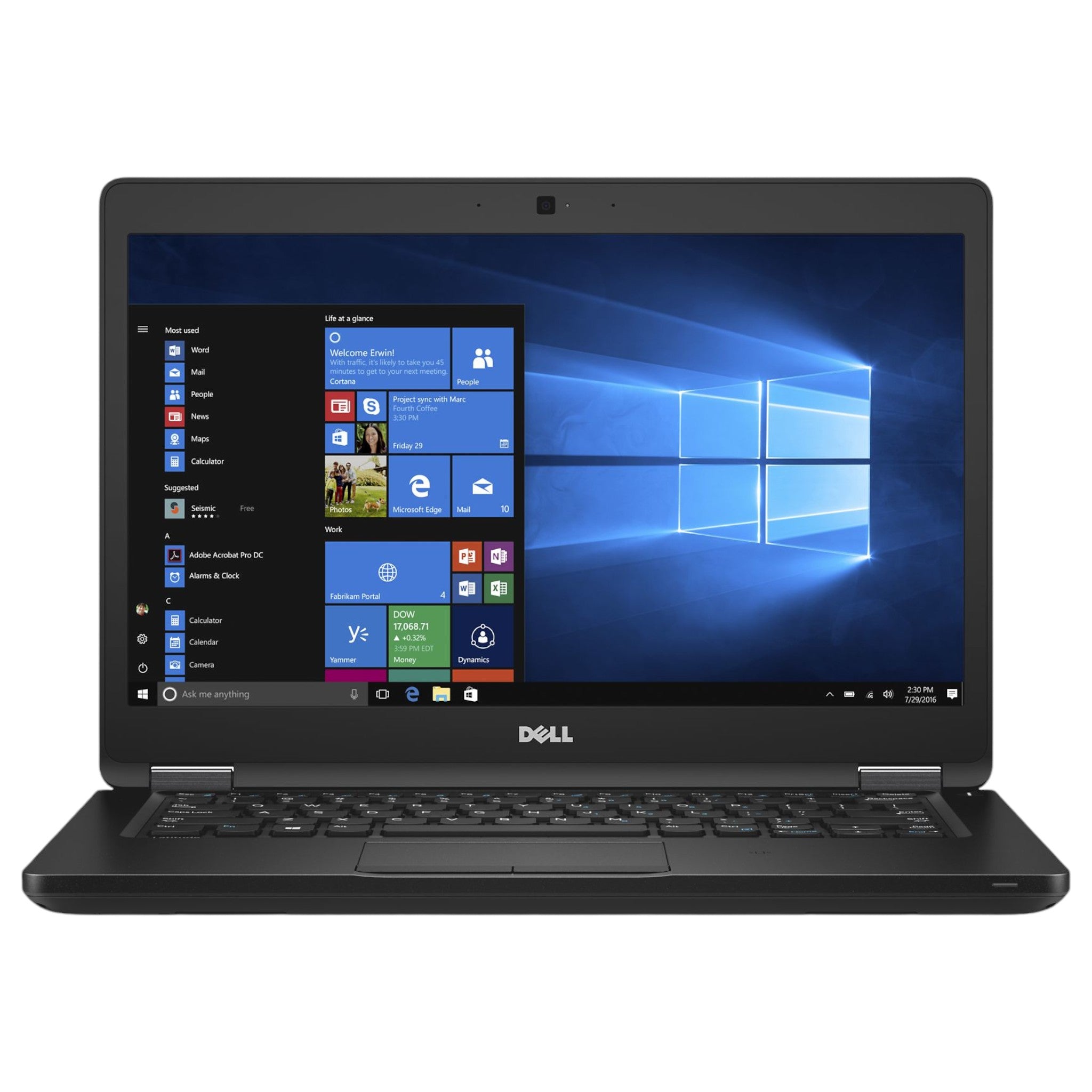 Dell Latitude 5480 14" | i5 - 6300U | 8 GB | 256 GB SSD | FHD | Win 10 Pro - computify