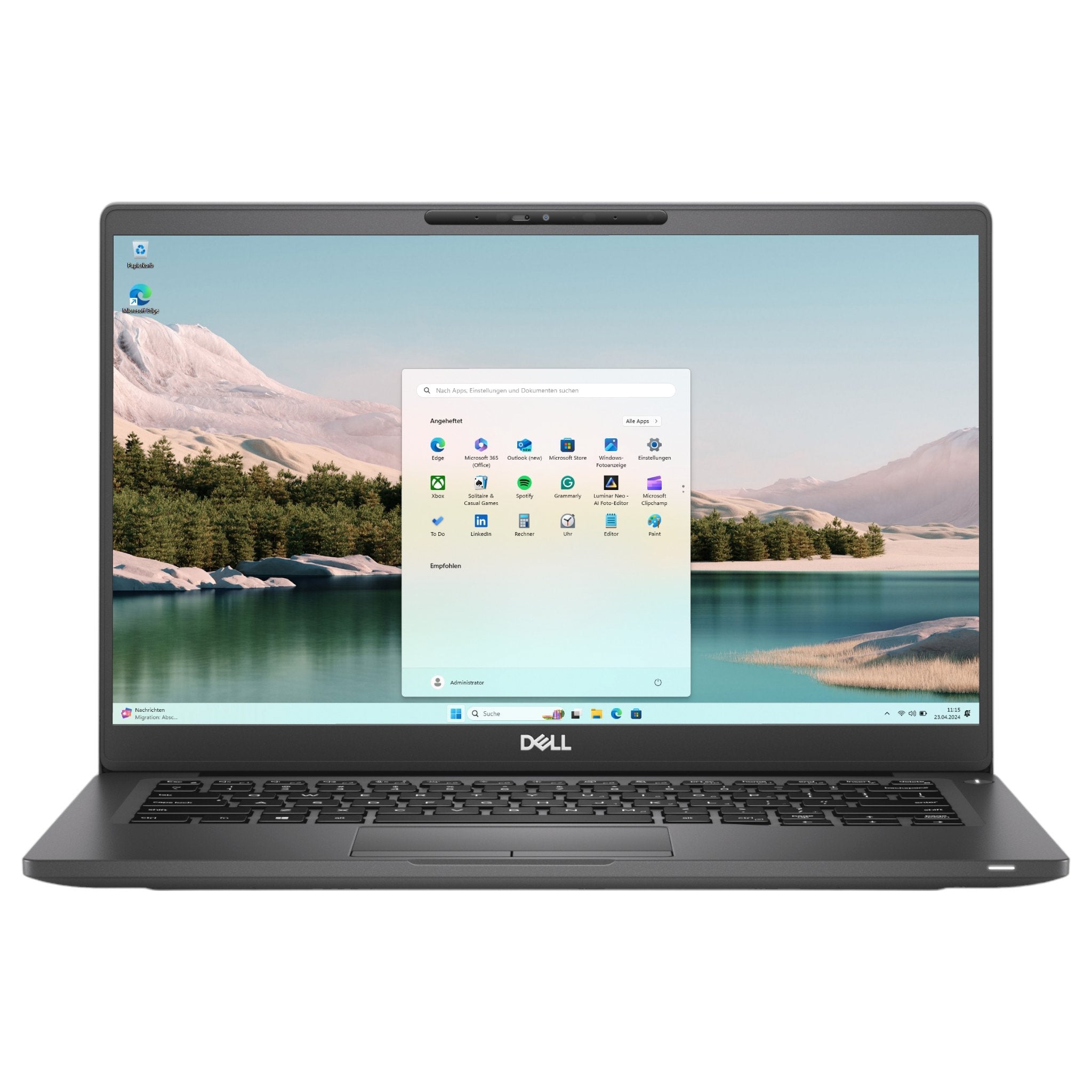 Dell Latitude 7400 14" | i5 - 8365U | 8 GB | 256 GB SSD | FHD | Win 11 Pro | Schwarz | 4G - computify