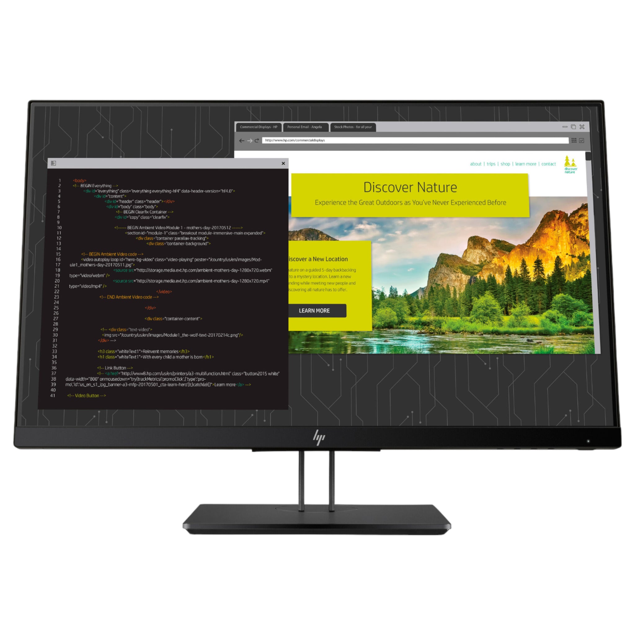 HP Z24nf G2 | 23,8" | Full HD | IPS (5 ms Reaktionszeit, 75 Hz)