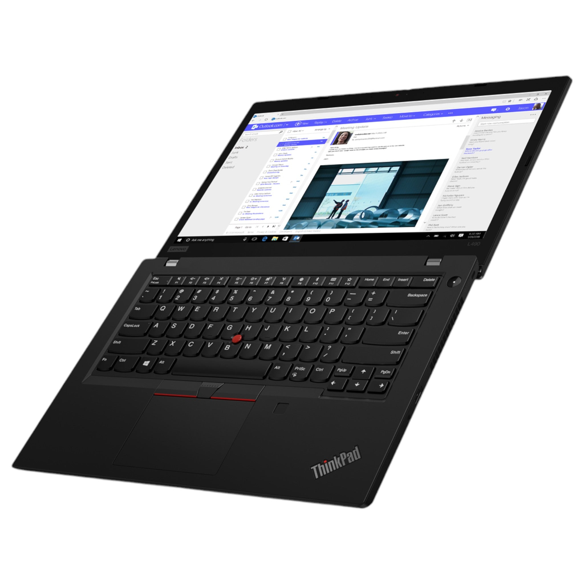 Lenovo ThinkPad L490 14" | i5 - 8365U | 16 GB | 256 GB SSD | FHD | LTE | Win 11 Pro - computify