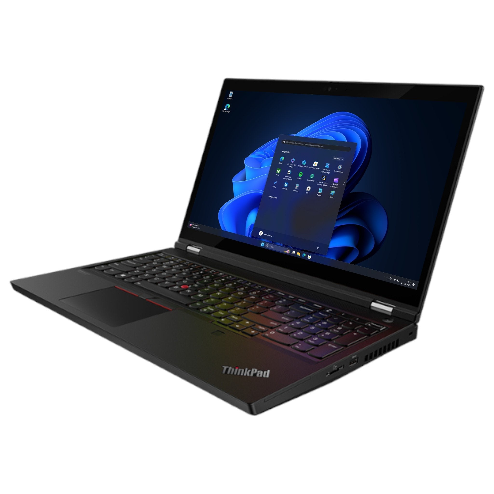 Lenovo ThinkPad P15 G1 15,6" | i7 - 10850H | 32 GB | 512 GB SSD | NVIDIA Quadro T2000 | FHD | Win 11 Pro - computify