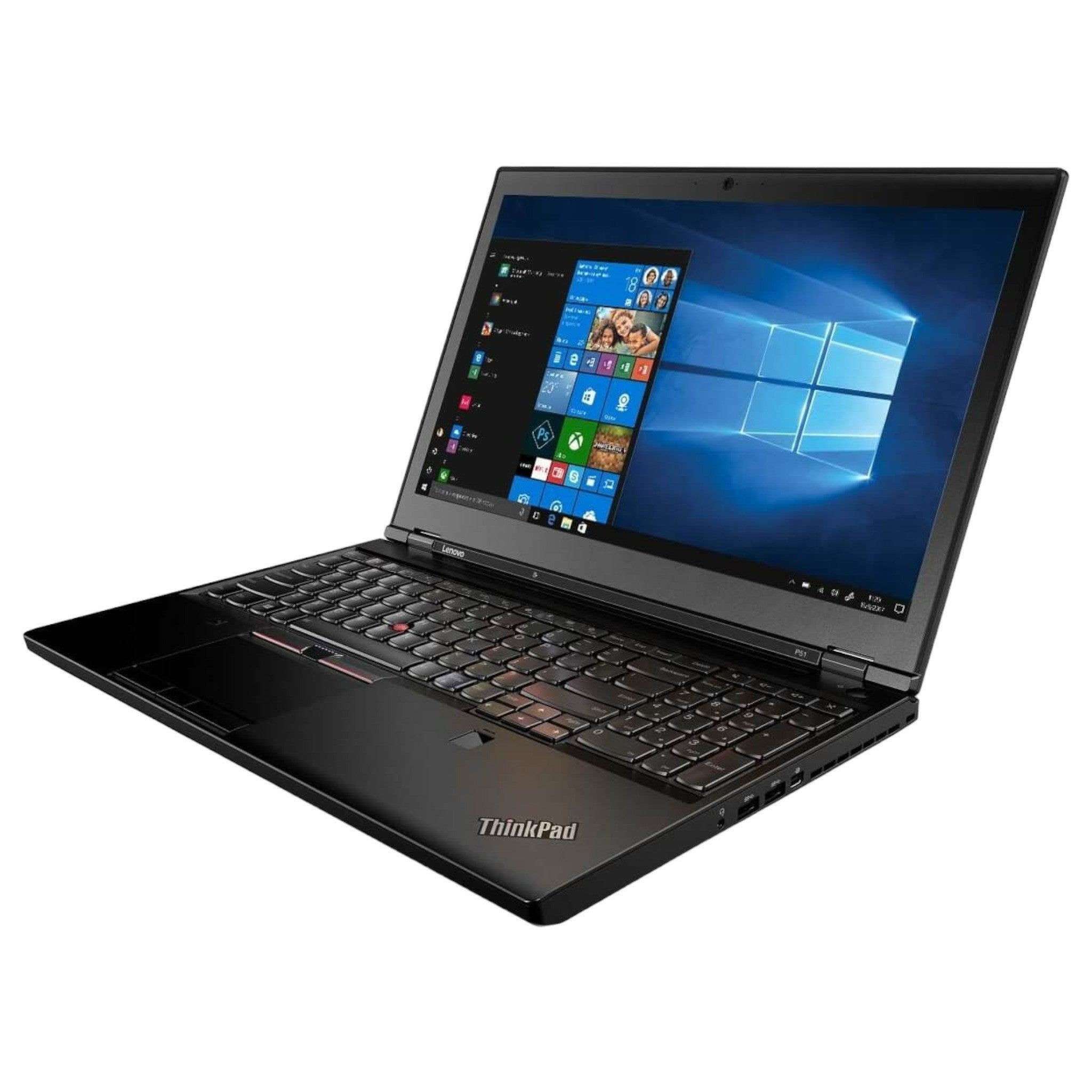 Lenovo ThinkPad P51 15,6" | i7 - 7820HQ | 32 GB | 512 GB SSD | 4K | Quadro M2200 | Win 10 Pro - computify