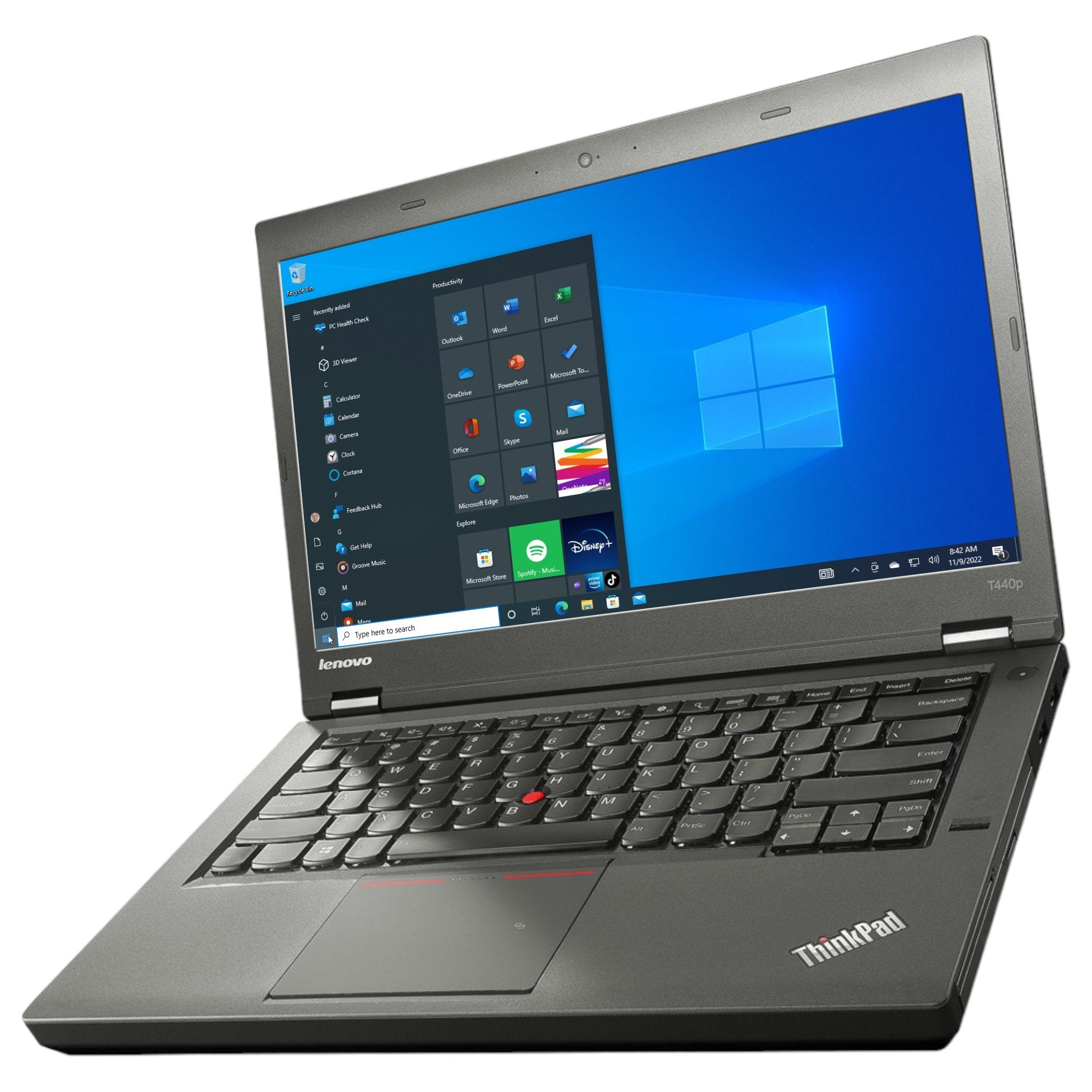 Lenovo ThinkPad T440P 14" | i5-4300M | 8 GB | 180 GB SSD | WXGA | DVD/ROM | Win 10 Pro - computify
