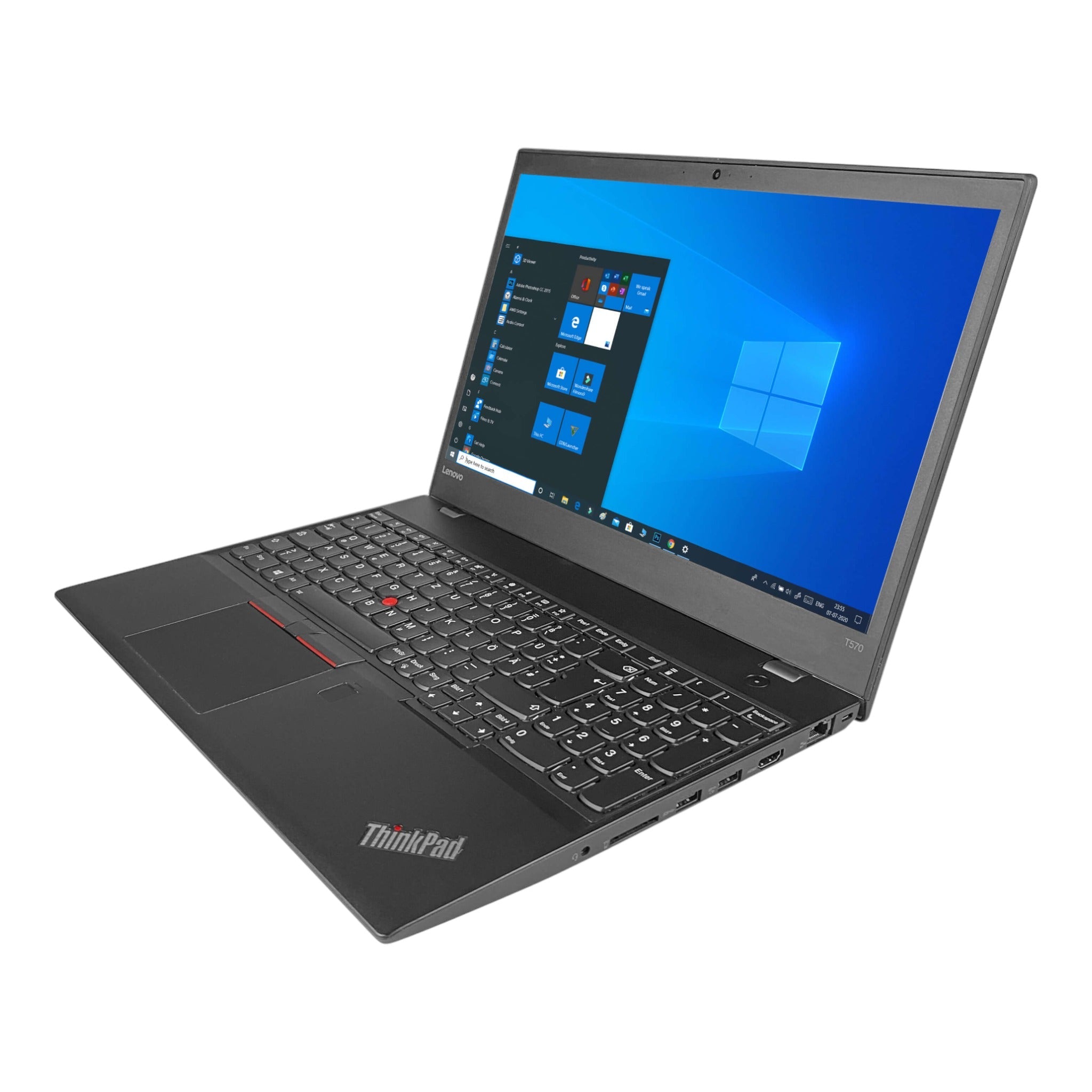 Lenovo ThinkPad T570 15,6" | i5 - 6300U | 8 GB | 256 GB SSD | FHD | Win 10 Pro - computify