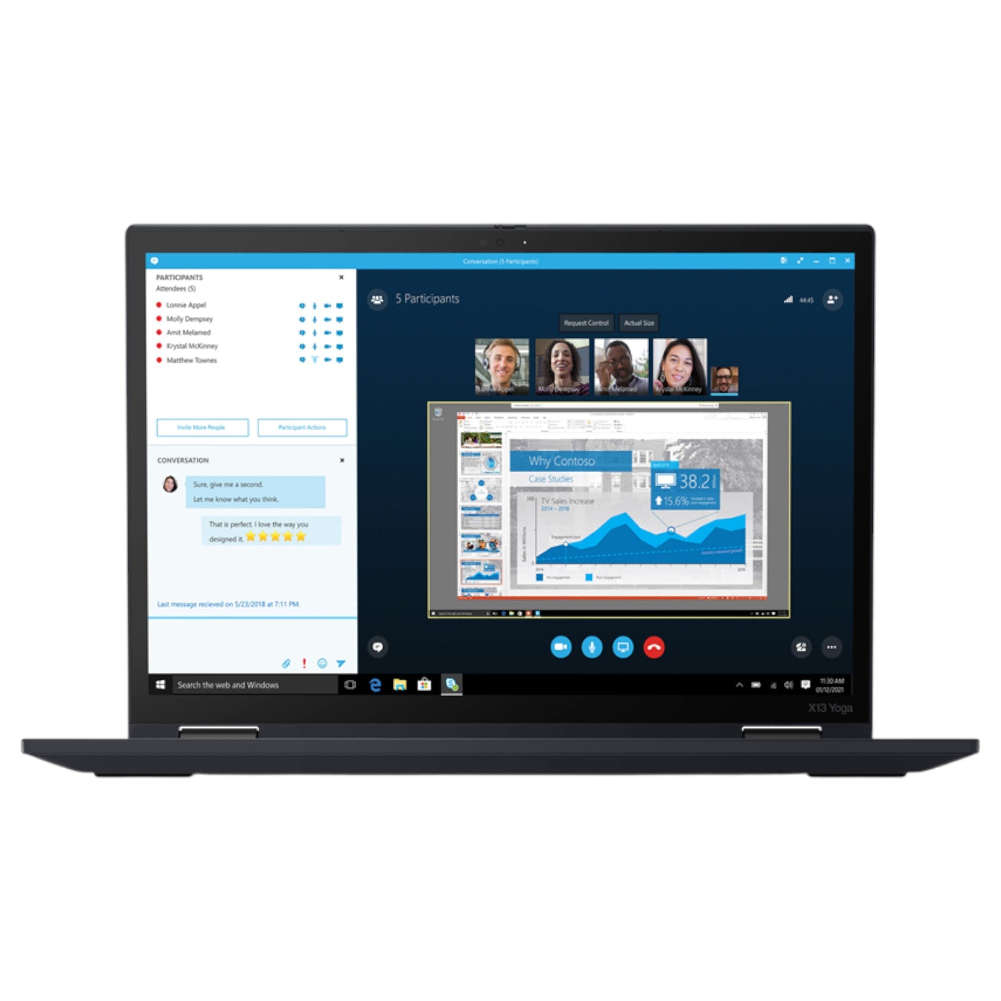 Lenovo ThinkPad X13 Yoga G2 Touch 13,3" | i7 - 1185G7 | 16 GB | 256 GB SSD | WUXGA | Win 11 Pro | US - computify