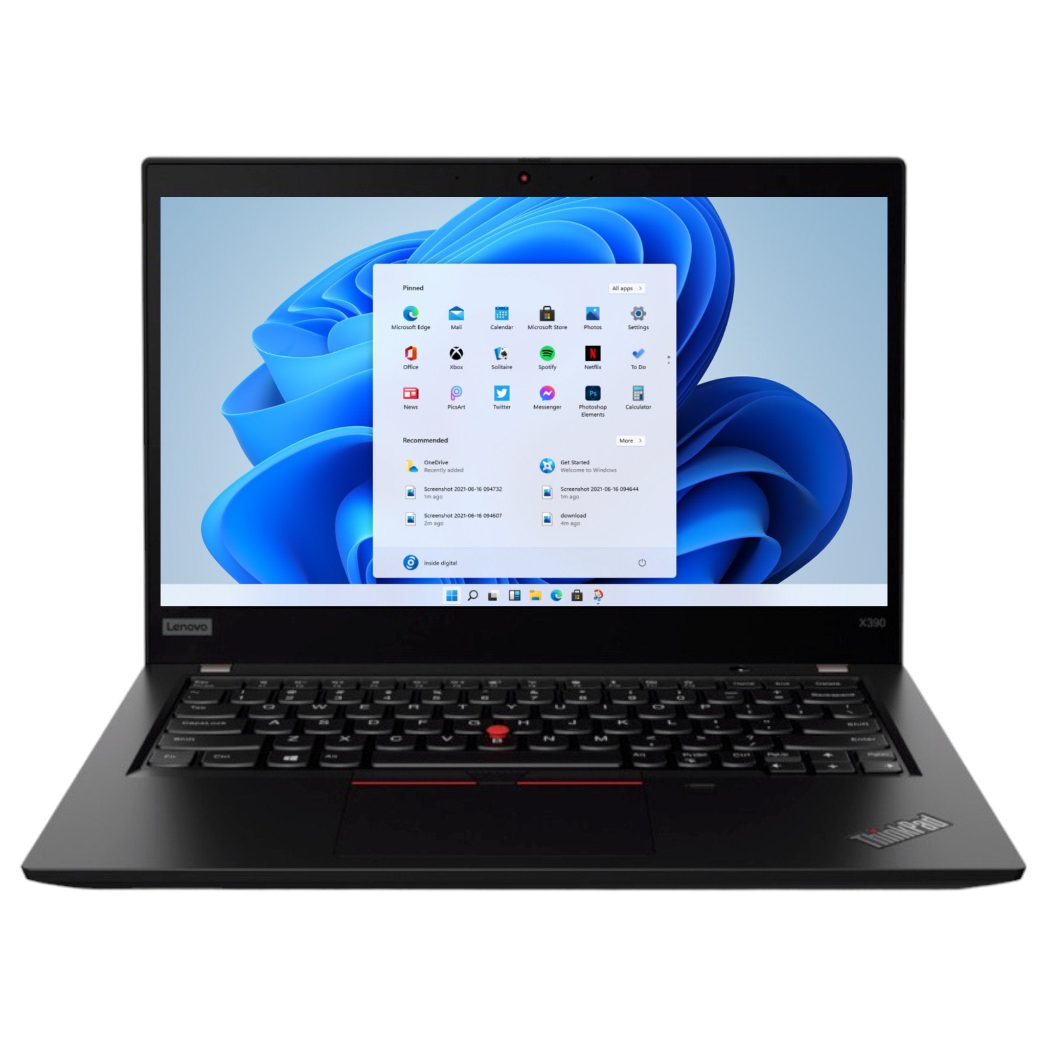 Lenovo ThinkPad X390 Touch 13,3" | i7 - 8665U | 8 GB | 512 GB SSD | FHD | Win 11 Pro - computify
