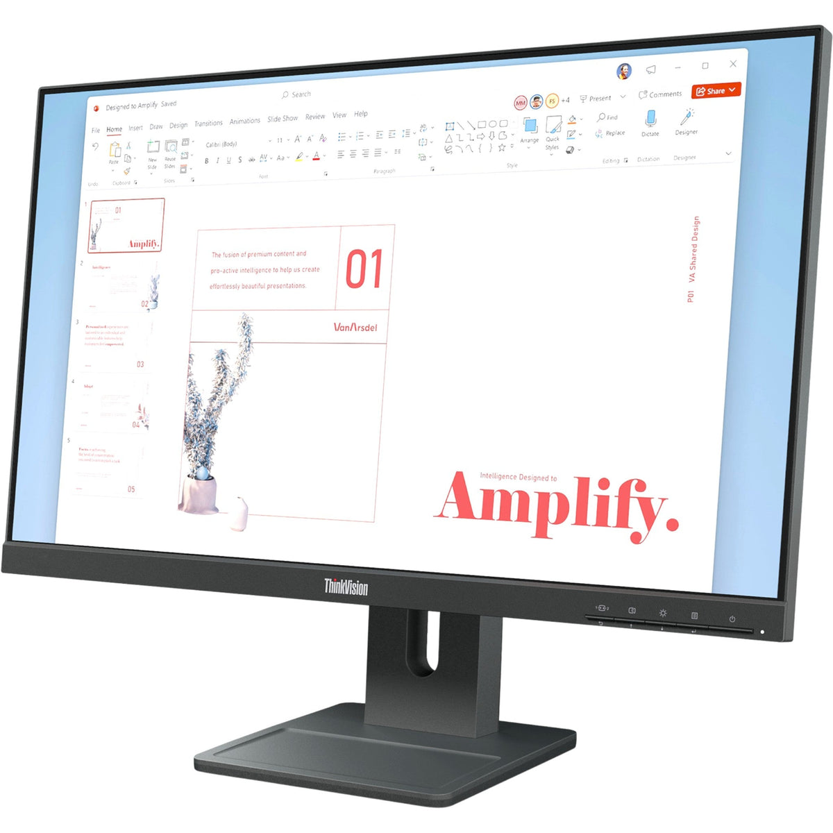 Lenovo ThinkVision E24-40 | 23.8" | Full HD | IPS (4 ms Reaktionszeit,100 Hz) - computify
