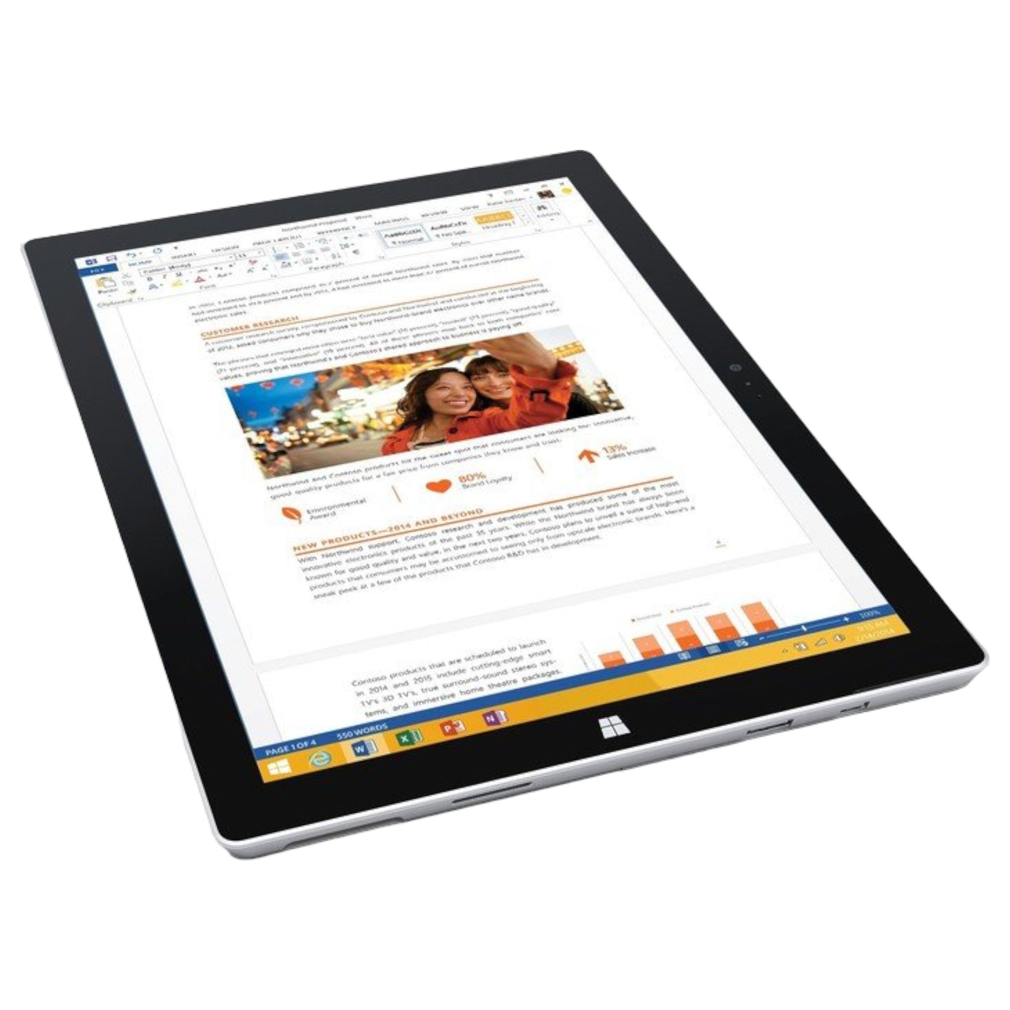 Microsoft Surface Pro 3 | i5-4300U | 4 GB | 128 GB SSD | 12" | Win 10 Pro - computify