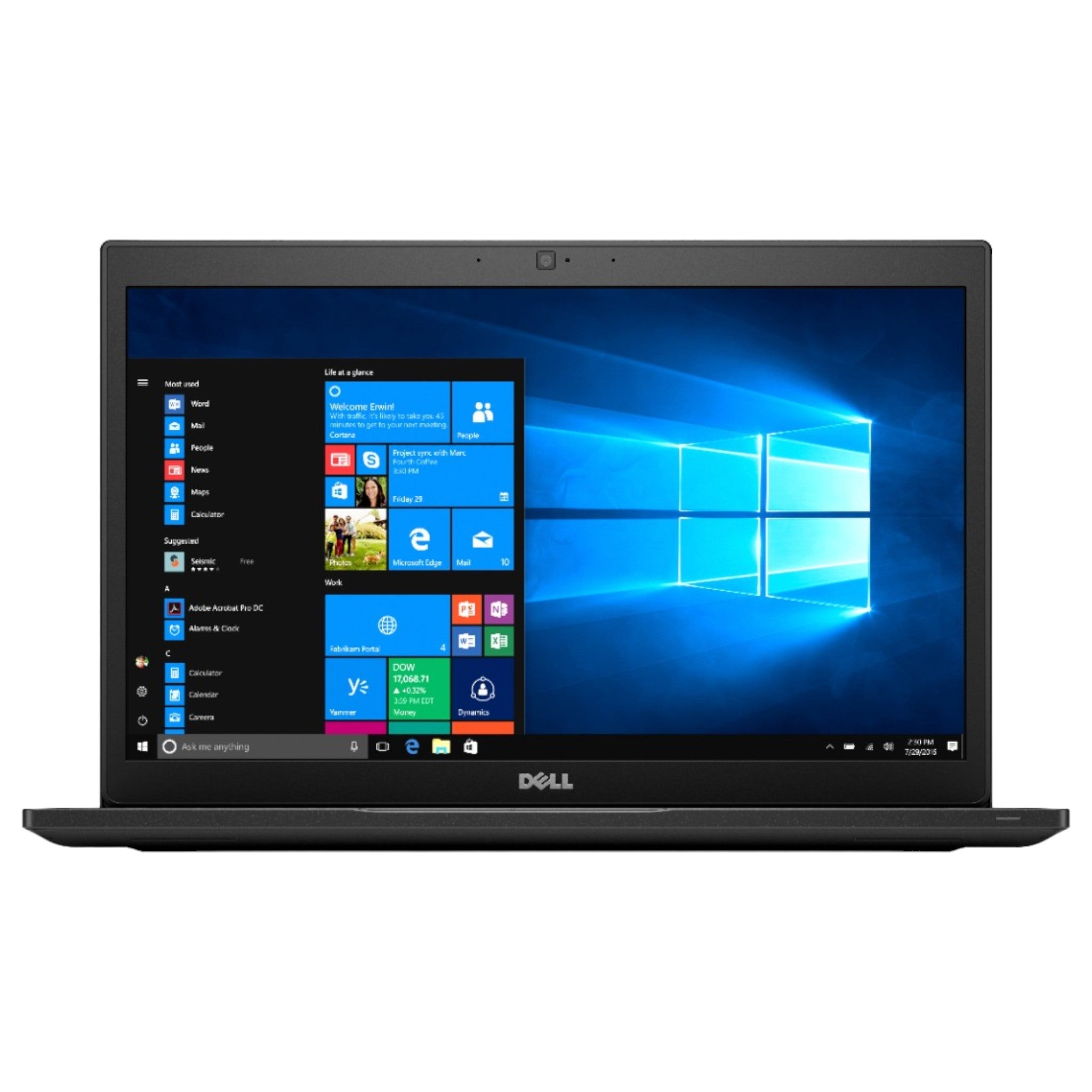 Dell Latitude 7480 14" | i5-6300U | 16 GB | 256 GB SSD | FHD | 4G | Win 10 Pro - computify