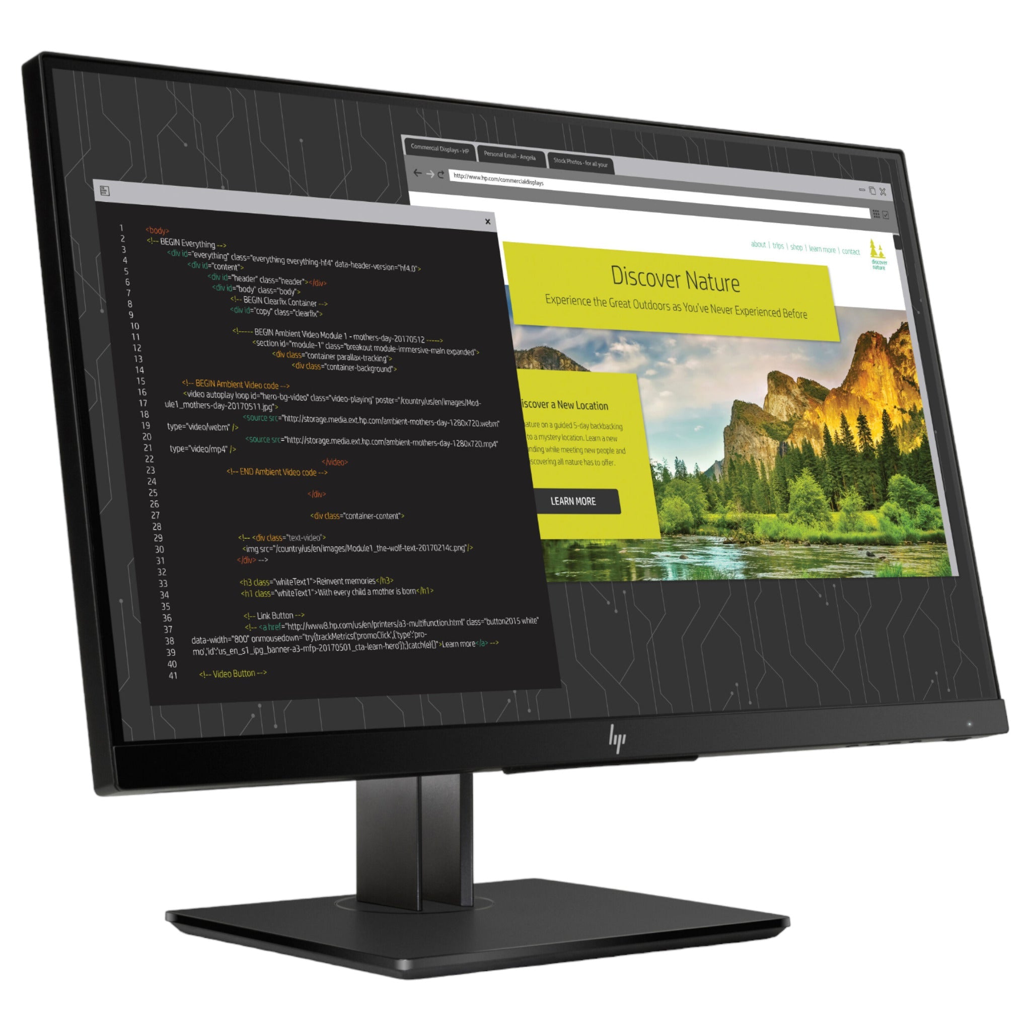 HP Z24nf G2 | 23,8" | Full HD | IPS (5 ms Reaktionszeit, 75 Hz) - computify