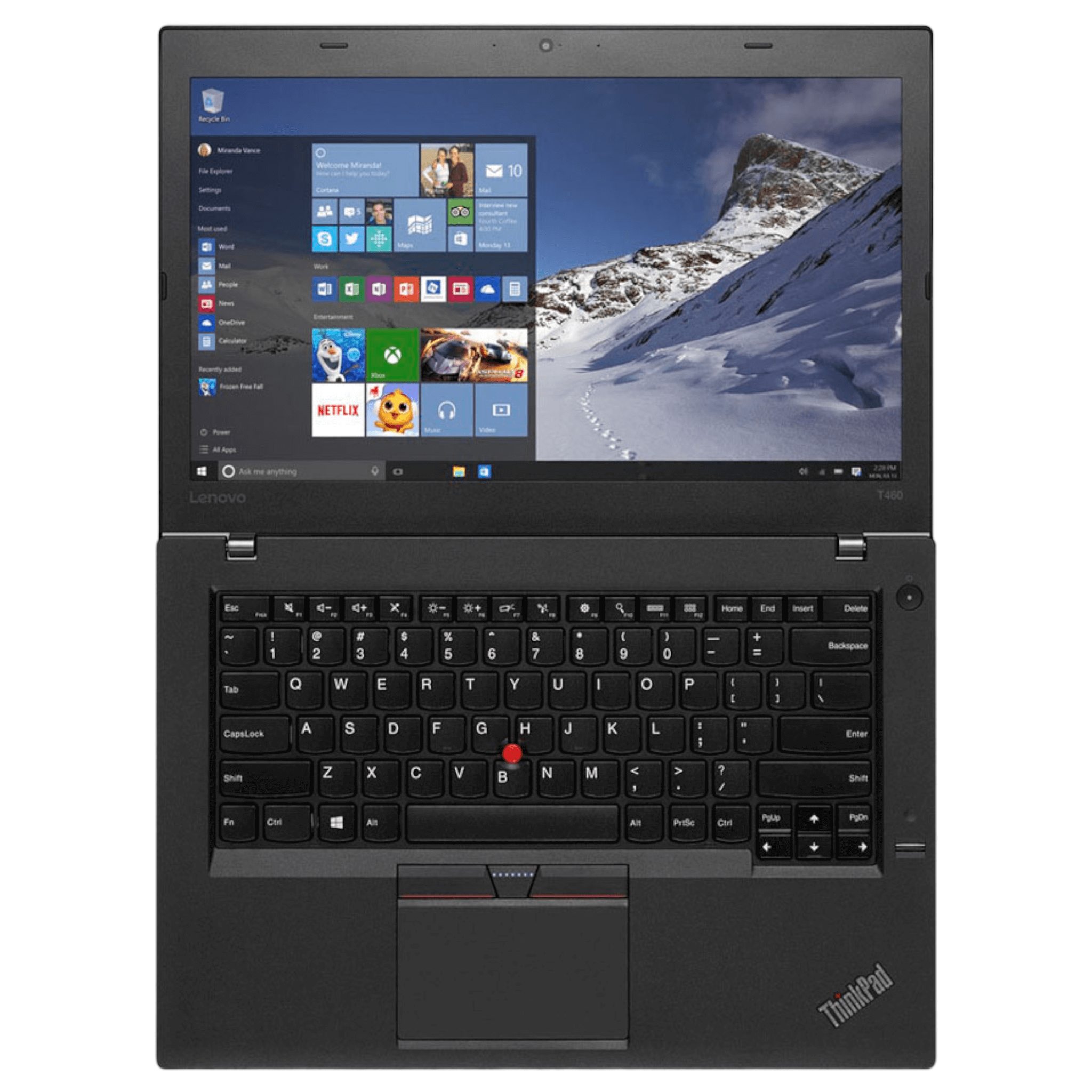 Lenovo ThinkPad T460 Touch 14" | i5-6300U | 8 GB | 256 GB SSD | FHD | Win 10 Pro - computify