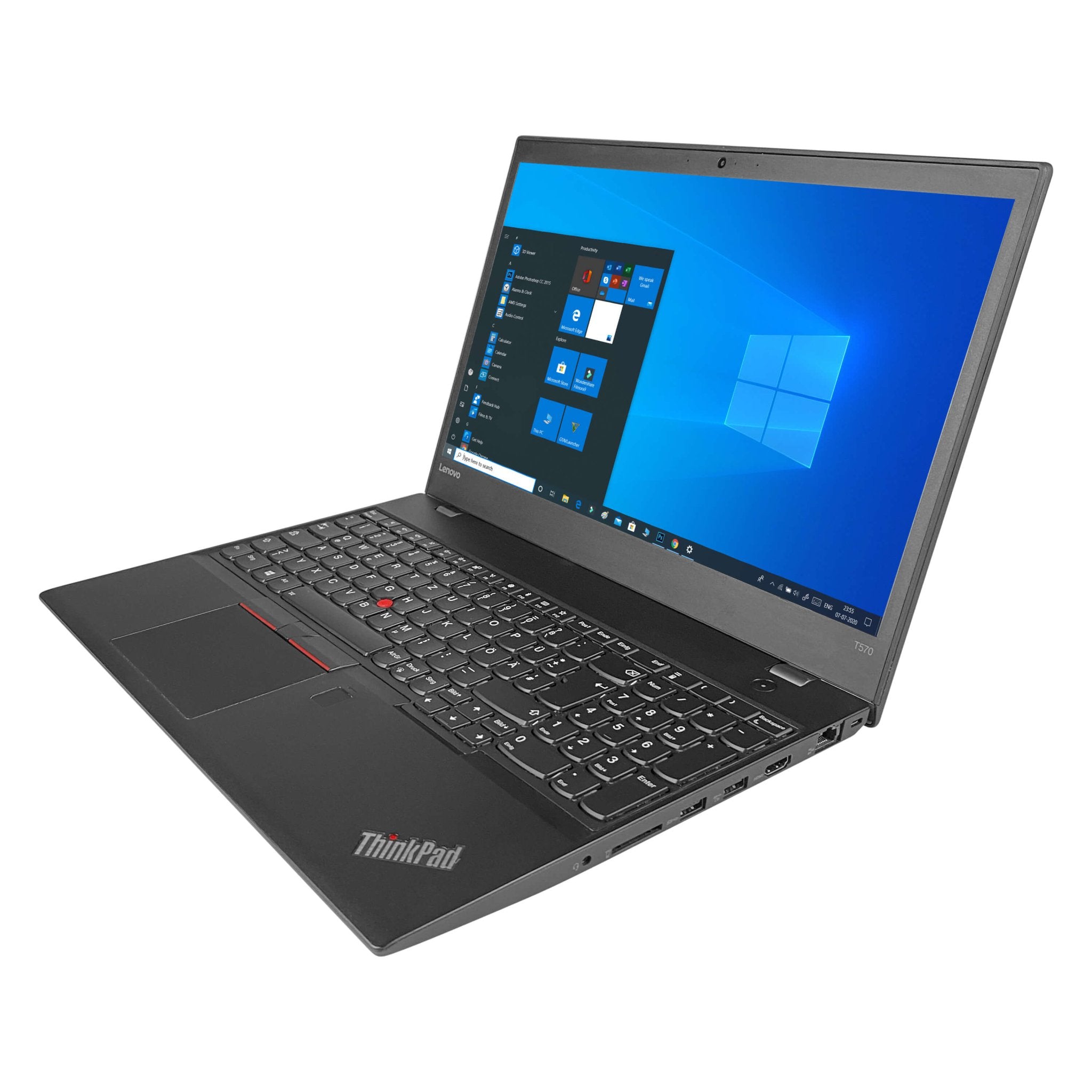 Lenovo ThinkPad T570 Touch 15,6" | i5-6300U | 8 GB | 256 GB SSD | FHD | Win 10 Pro - computify