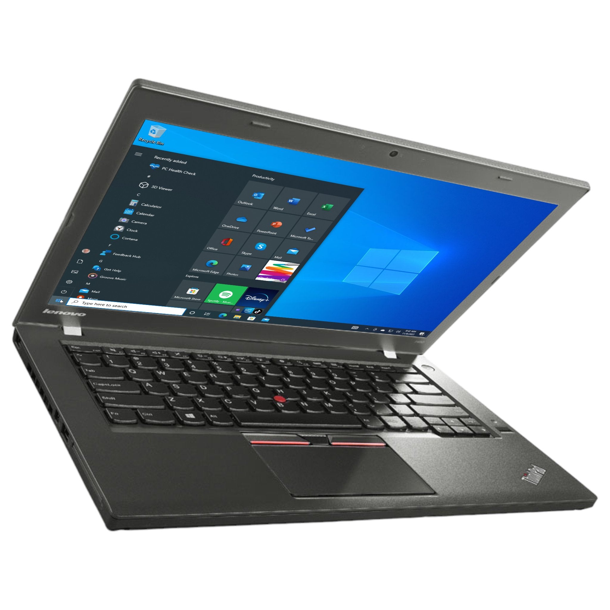 Lenovo ThinkPad T450 14" | i5-5300U | 8 GB | 256 GB SSD | HD+ | Win 10 Pro - computify