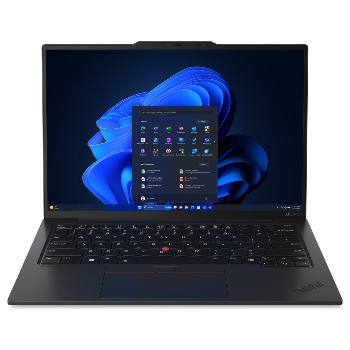 Lenovo ThinkPad X1 Carbon G12 14" | Core Ultra 7 165U | 32 GB | 512 GB SSD | WUXGA | Win 11 Pro - computify