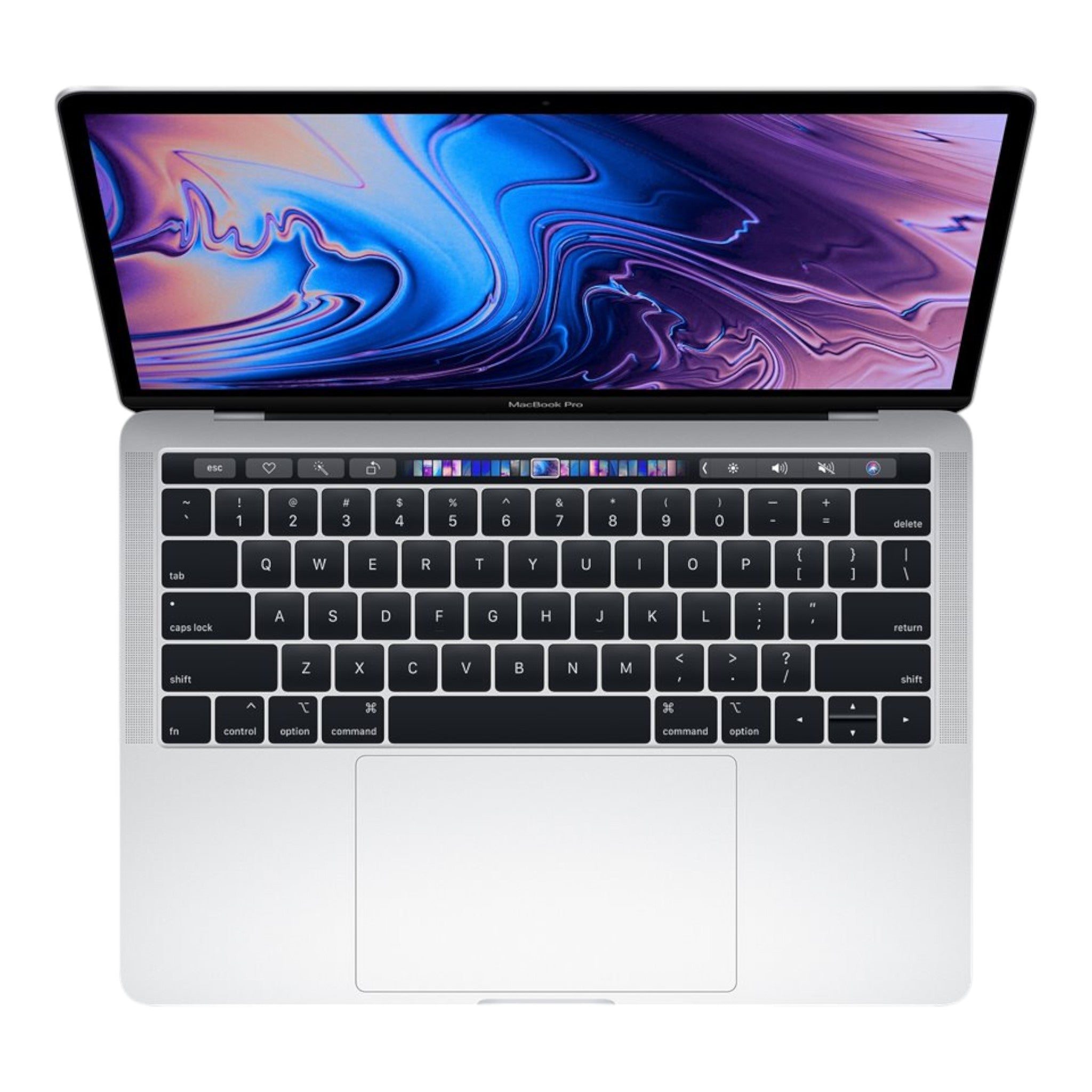 Apple MacBook Pro 2019 | 13,3" | Touch Bar | i7 - 8569U | 16 GB | 512 GB SSD | 4 x Thunderbolt 3 | Silber (A1989) - computify