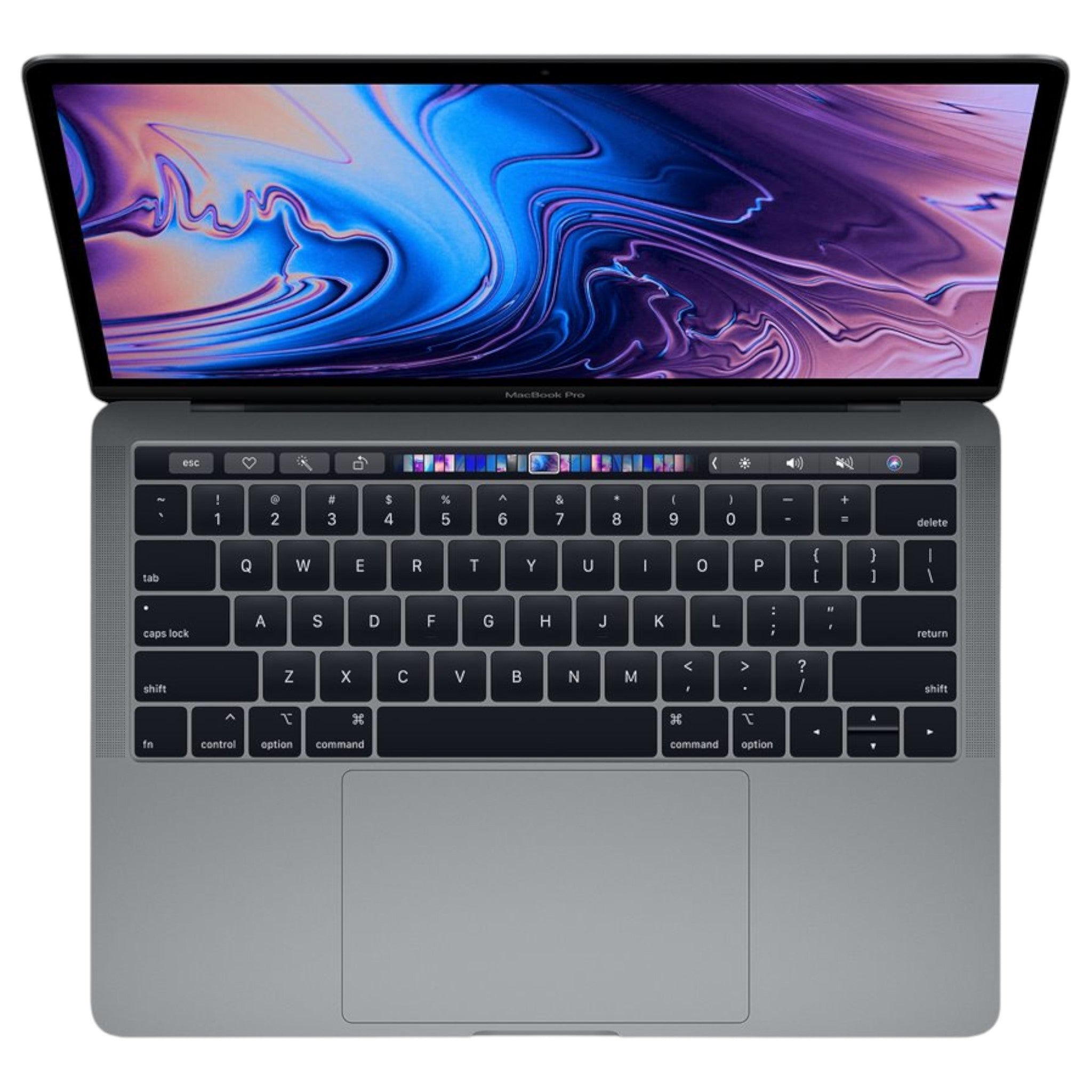 Apple MacBook Pro 2019 | 13,3" | Touch Bar | i7 - 8569U | 16 GB | 512 GB SSD | 4x Thunderbolt 3 | Space Grau (A1989) - computify