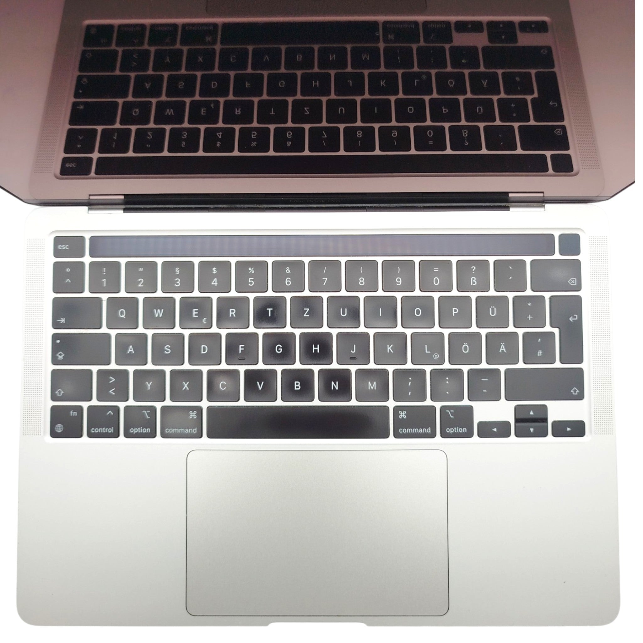 Apple MacBook Pro 2020 | 13.3" | Touch Bar | M1 8-Core CPU | 8-Core GPU | 16 GB | 256 GB SSD | Silber (A2338)  - computify