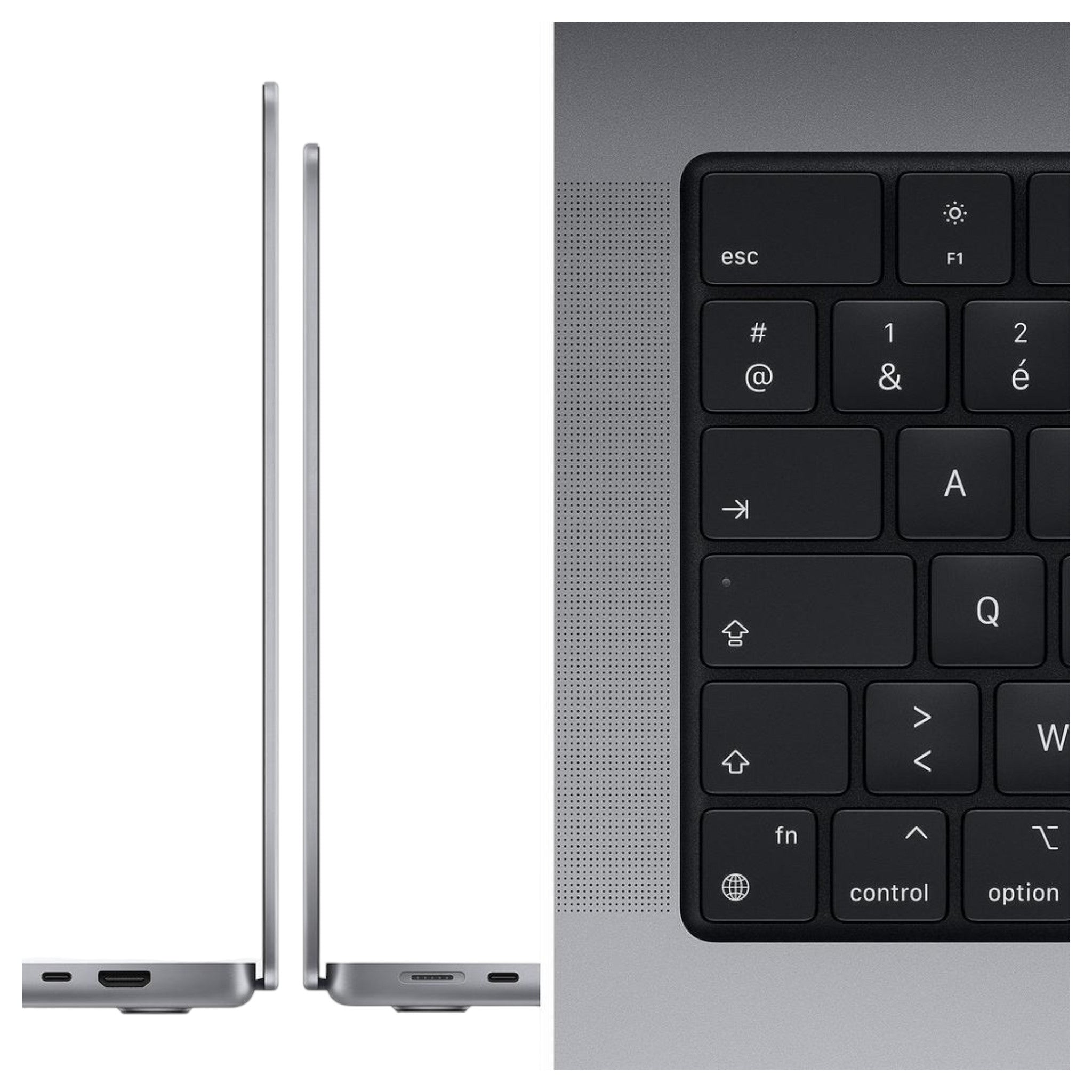 Apple MacBook Pro 2021 | 14.2" | M1 Pro 8 - Core CPU | 14 - Core GPU | 32 GB | 512 GB SSD | Space Grau - computify