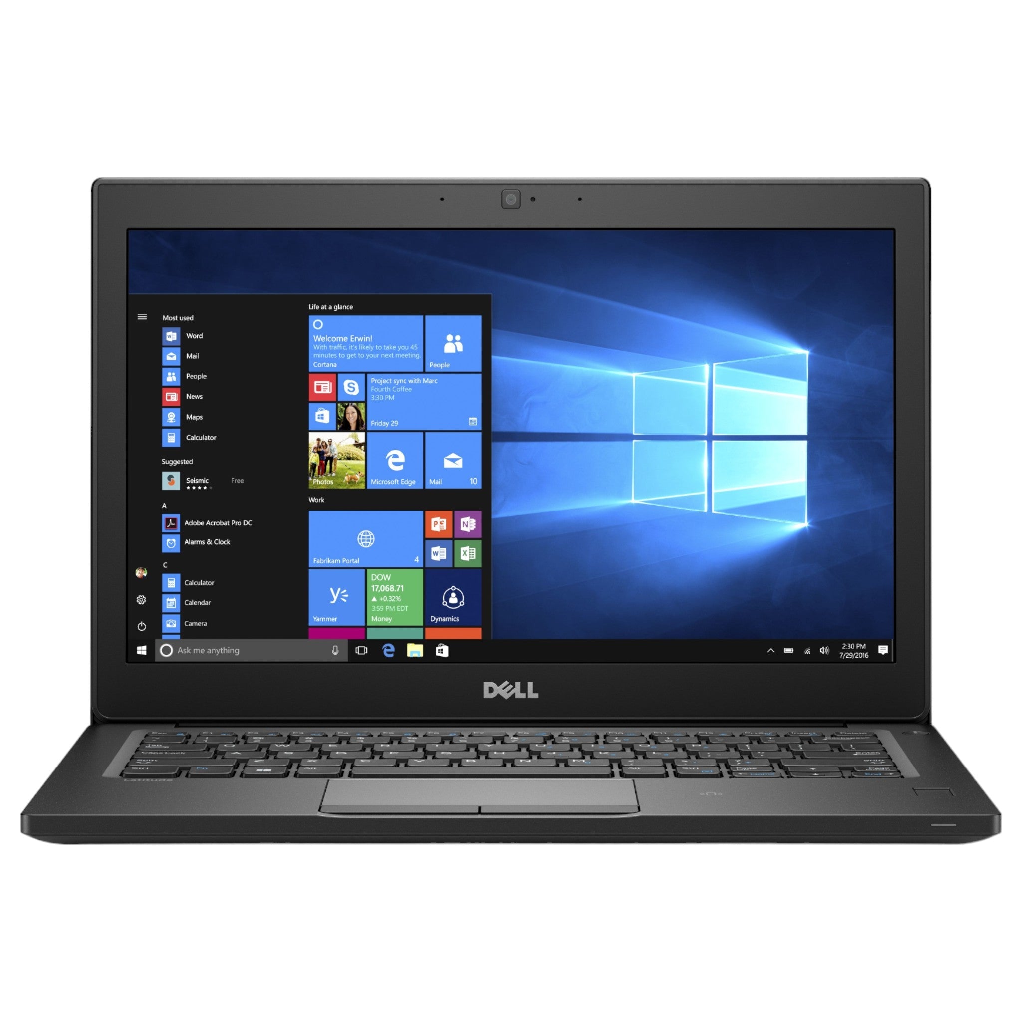 Dell Latitude E7280 Touch 12,5" | i5 - 7300U | 8 GB | 256 GB SSD | FHD | Win 10 Pro - computify