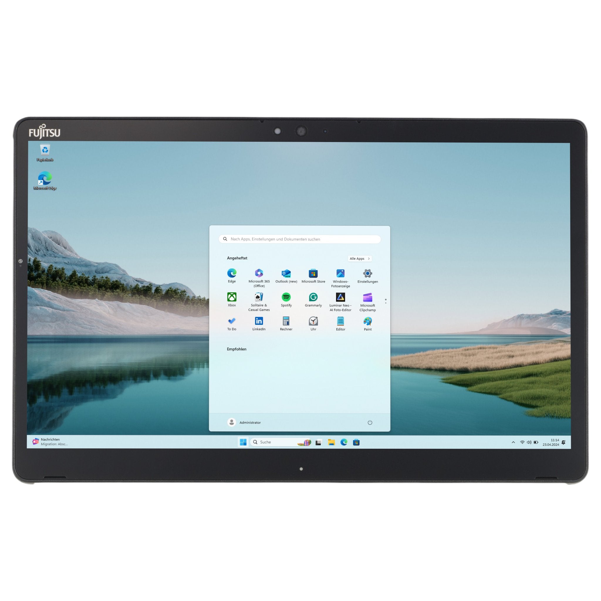 Fujitsu Stylistic Q738 Tablet 13,3" | i5 - 8350U | 8 GB | 256 GB SSD | FHD | Win 11 Pro - computify