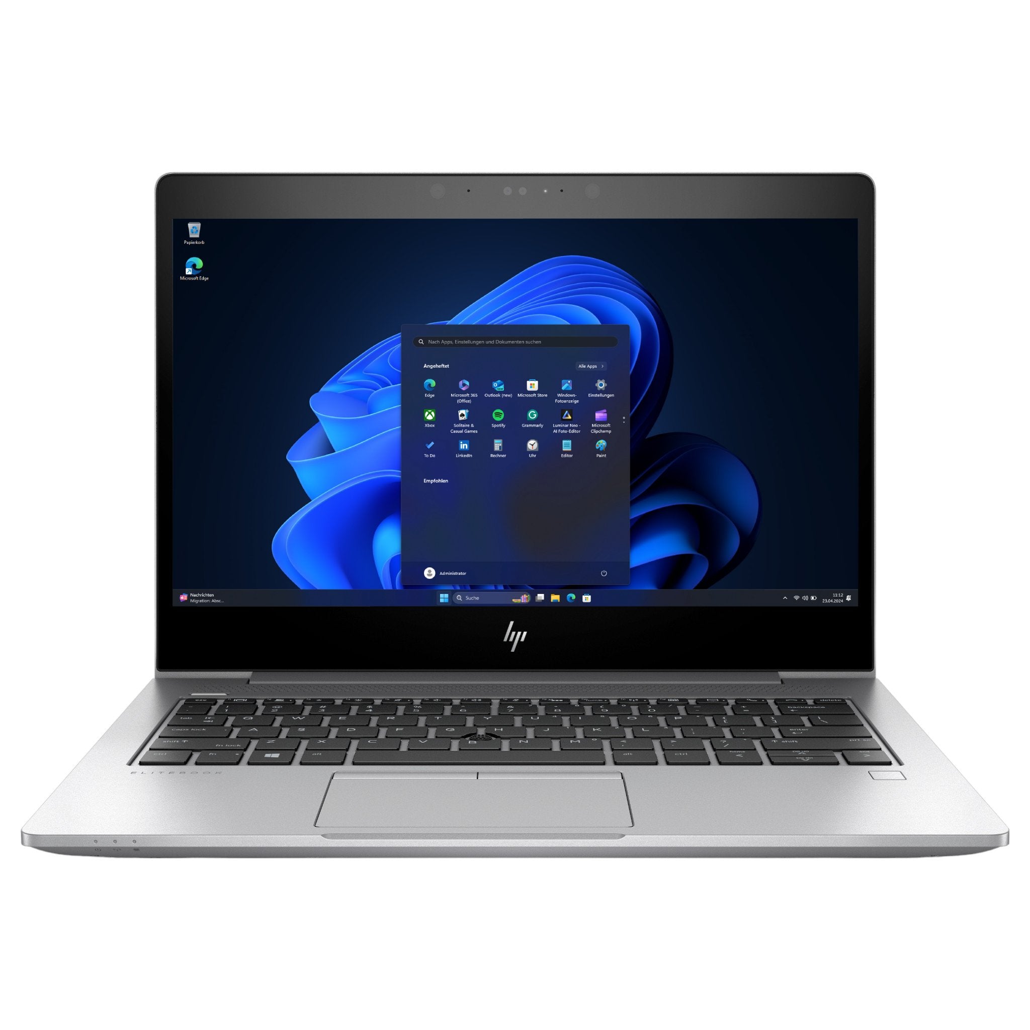 HP EliteBook 830 G5 Touch 13,3" | i5-8350U | 16 GB | 256 GB SSD | FHD | Win 11 Pro - computify