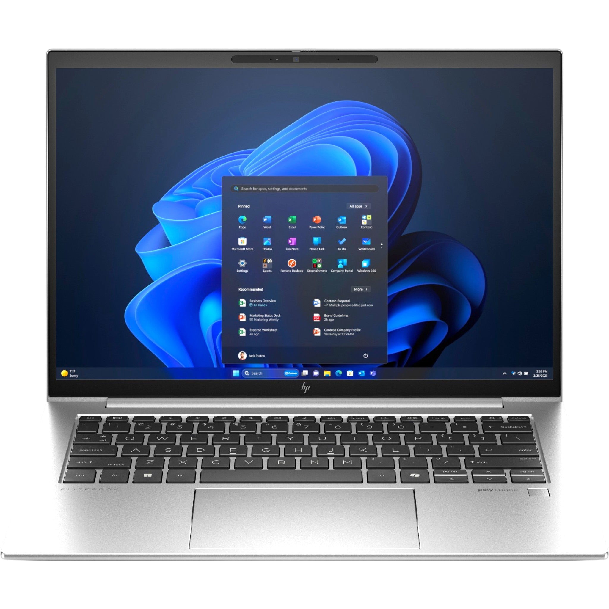 HP EliteBook 845 G11 14" | Ryzen 7 8840U | 16 GB | 512 GB SSD | WUXGA | RADEON 780M | Win 11 Pro