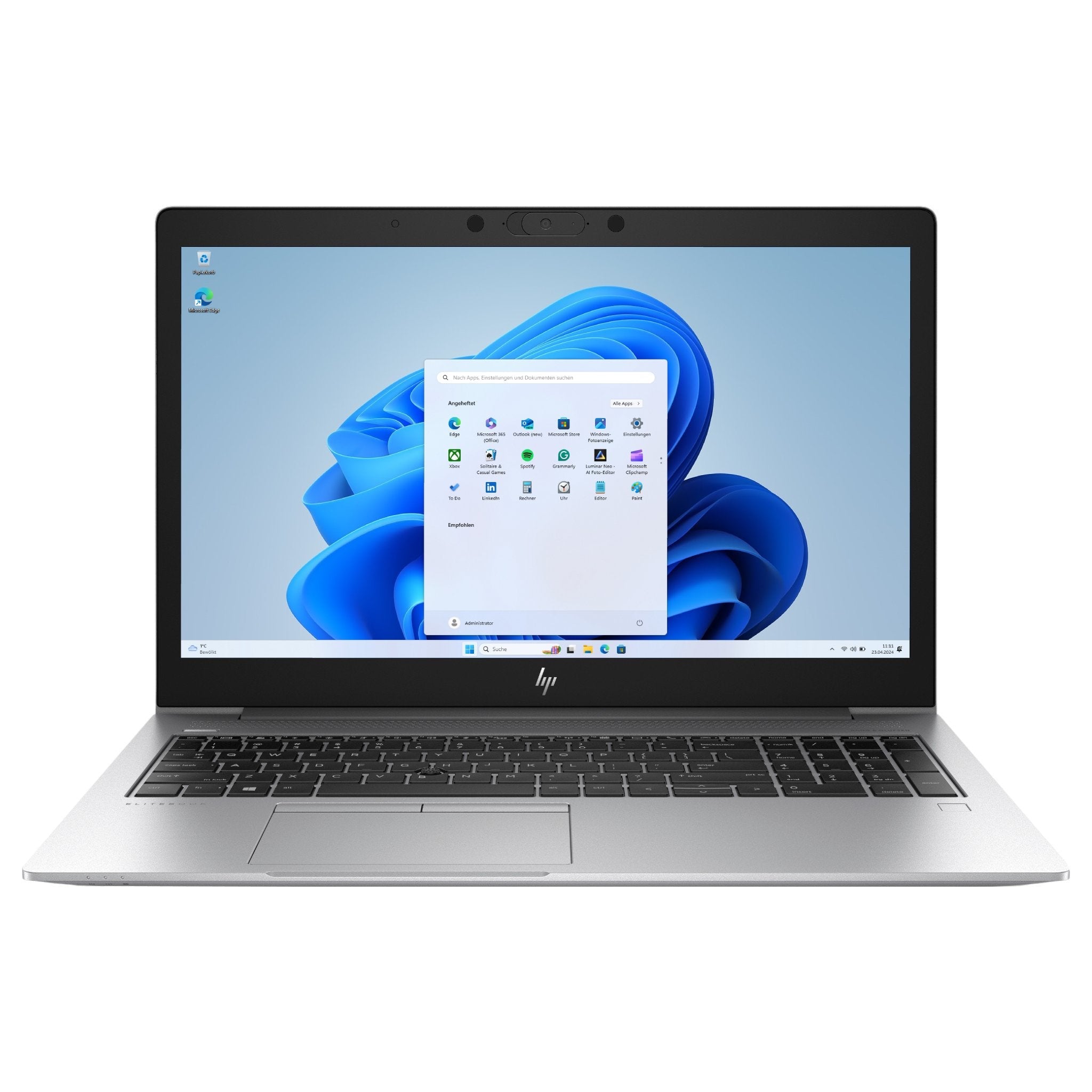 HP EliteBook 850 G6 Touch 15.6" | i5 - 8365U | 8 GB | 256 GB NVMe SSD | FHD | Win 11 Pro - computify