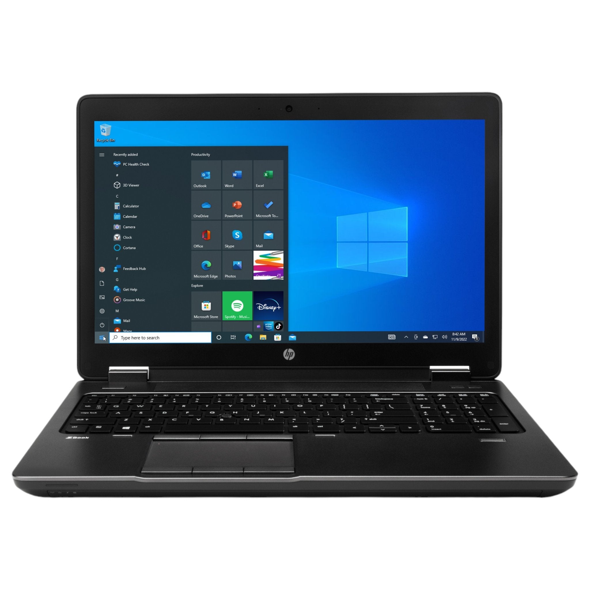 HP ZBook 15 G1 15,6" | i7 - 4700MQ | 16 GB | 128 GB SSD | FHD | K610M | Win 10 Pro - computify