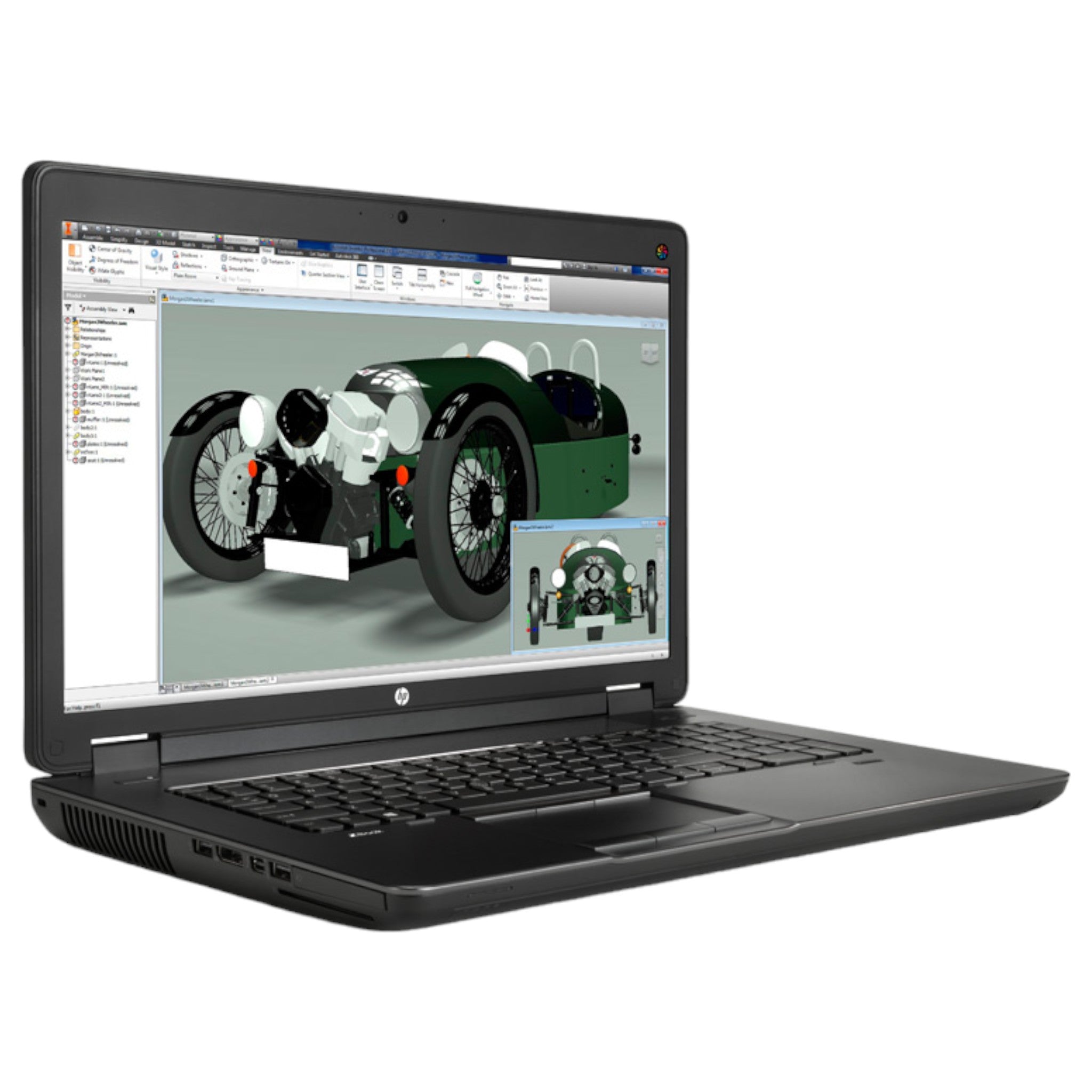 HP ZBook 17 G2 17,3" | i7 - 4810MQ | 24 GB | 512 GB SSD | FHD | K3100M | 3G | Win 10 Pro - computify