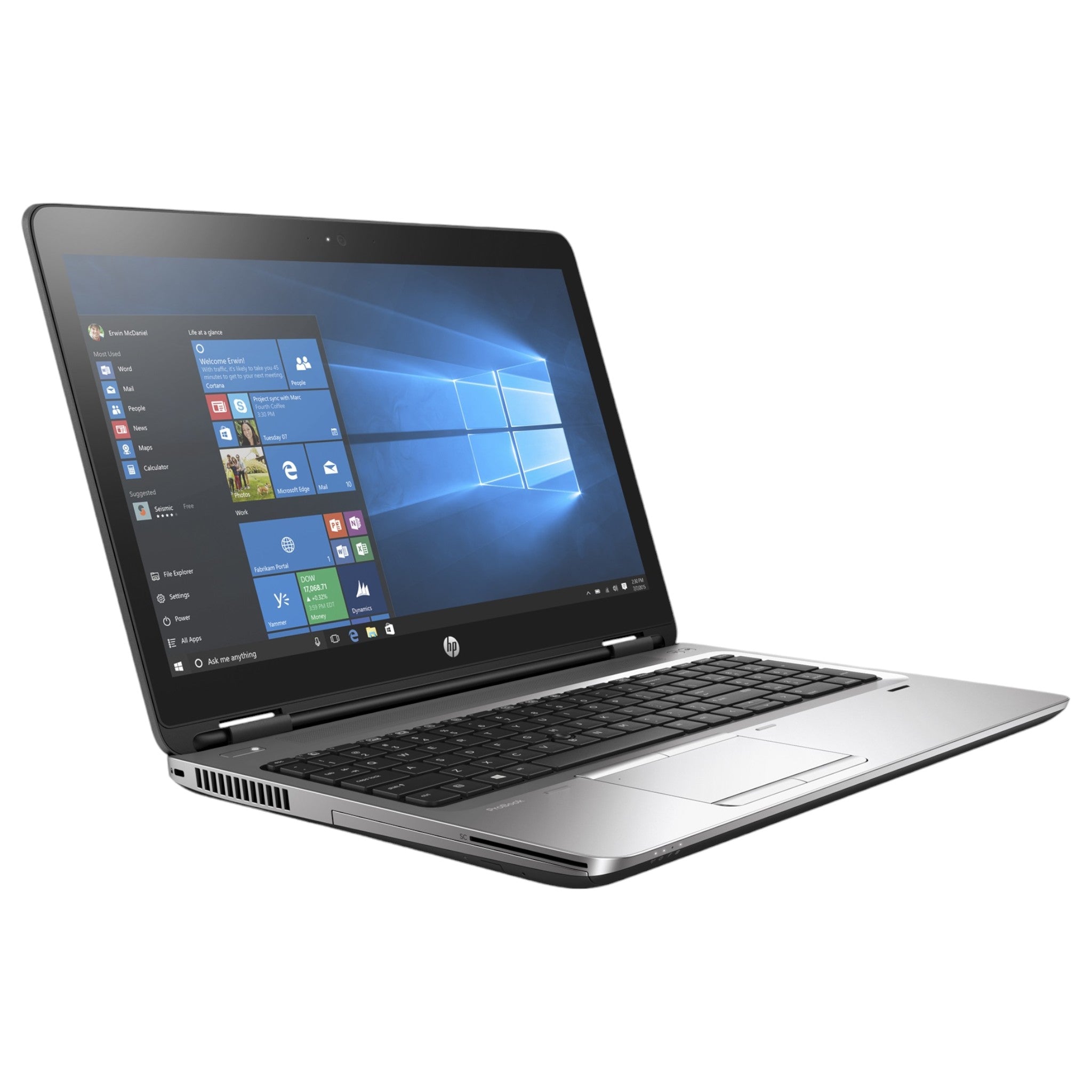 HP ProBook 650 G3 15,6" | i7-7820HQ | 16 GB | 512 GB SSD | FHD | DVD/RW | Win 10 Pro - computify