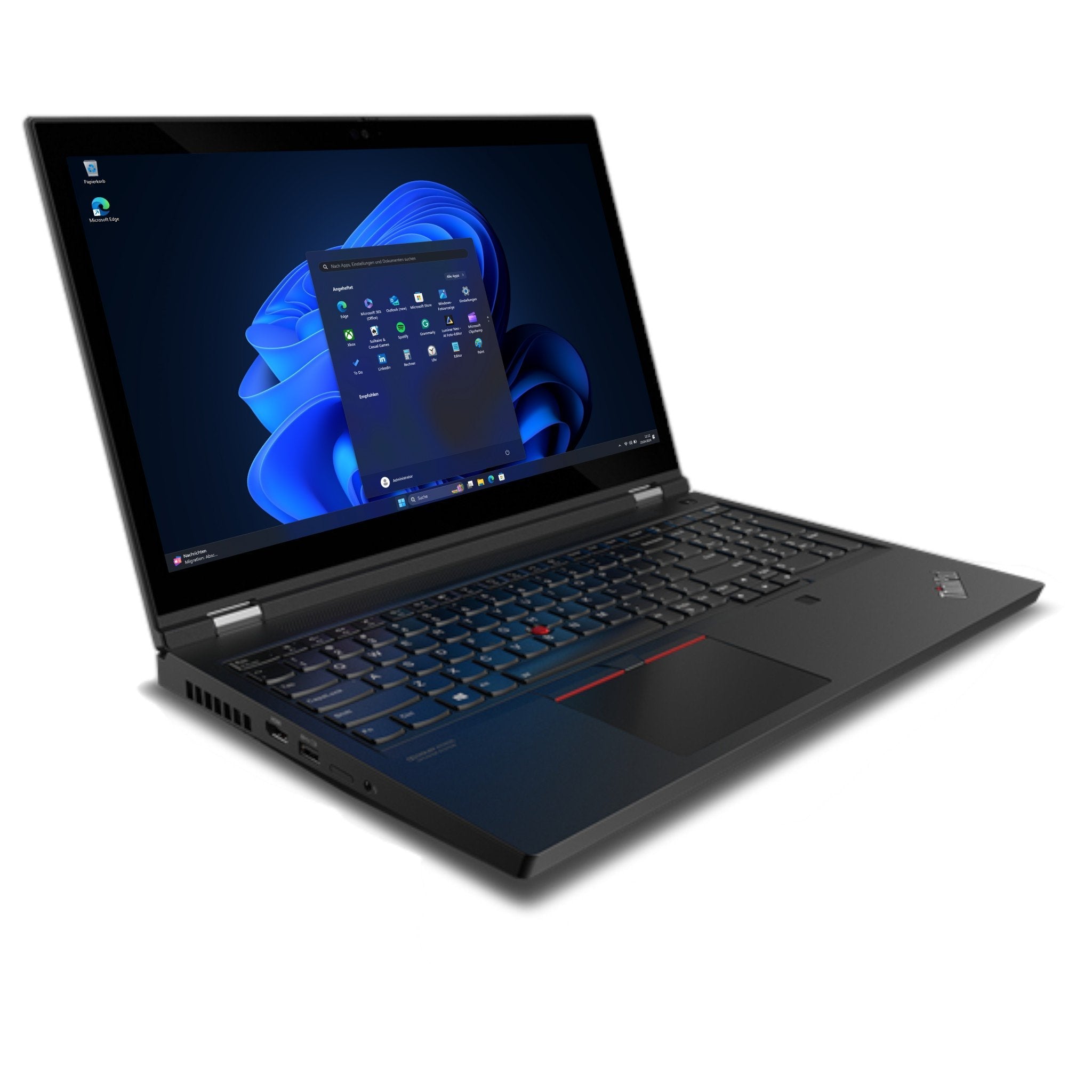 Lenovo ThinkPad P15 G1 15,6" Touch | i7 - 10850H | 64 GB | 1TB SSD | NVIDIA Quadro T1000 | 4K | Win 11 Pro - computify
