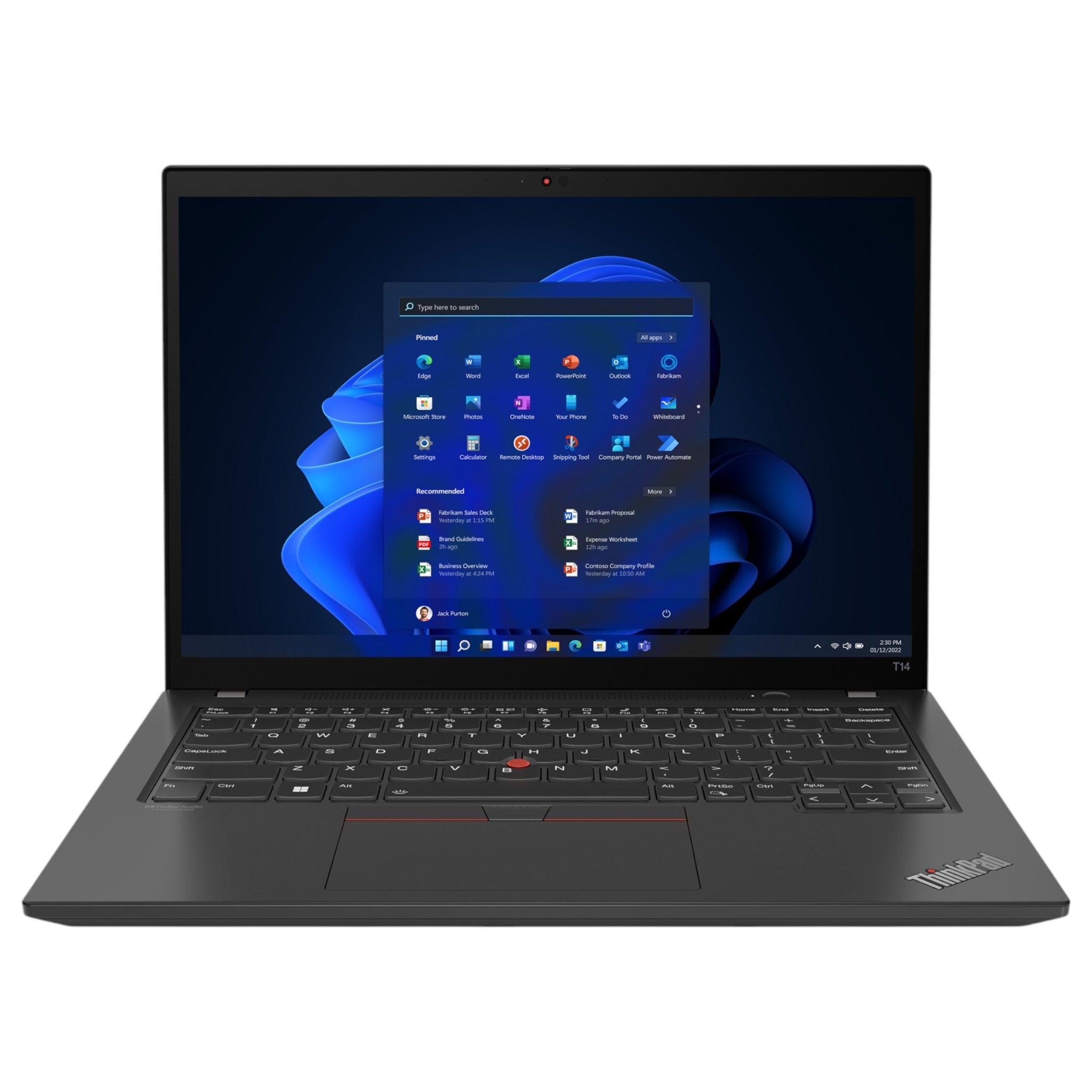 Lenovo ThinkPad T14 G3 Touch 14" | i5 - 1245U | 16 GB | 256 GB SSD | WUXGA | Win 11 Pro - computify