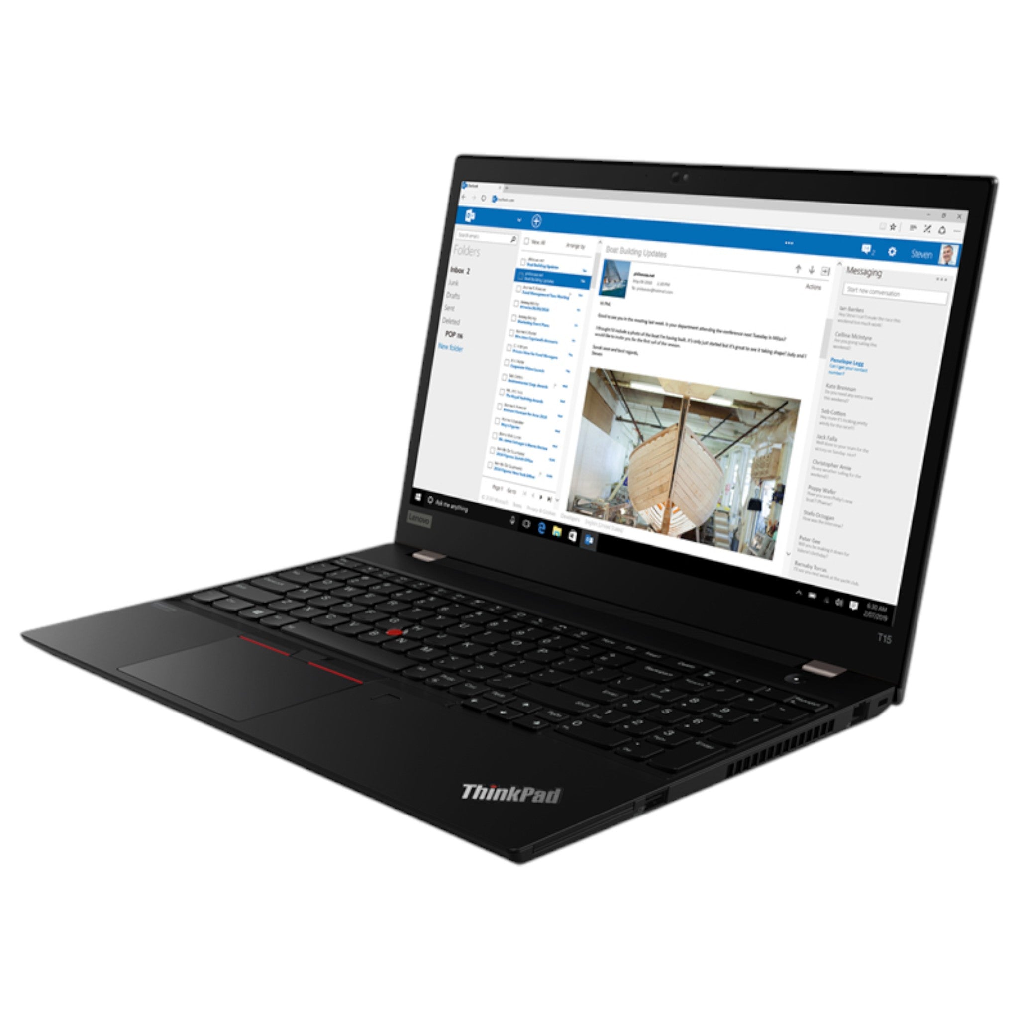 Lenovo ThinkPad T15 G1 15,6" | i7 - 10610U | 32 GB | 512 GB SSD | FHD | Win 11 Pro - computify