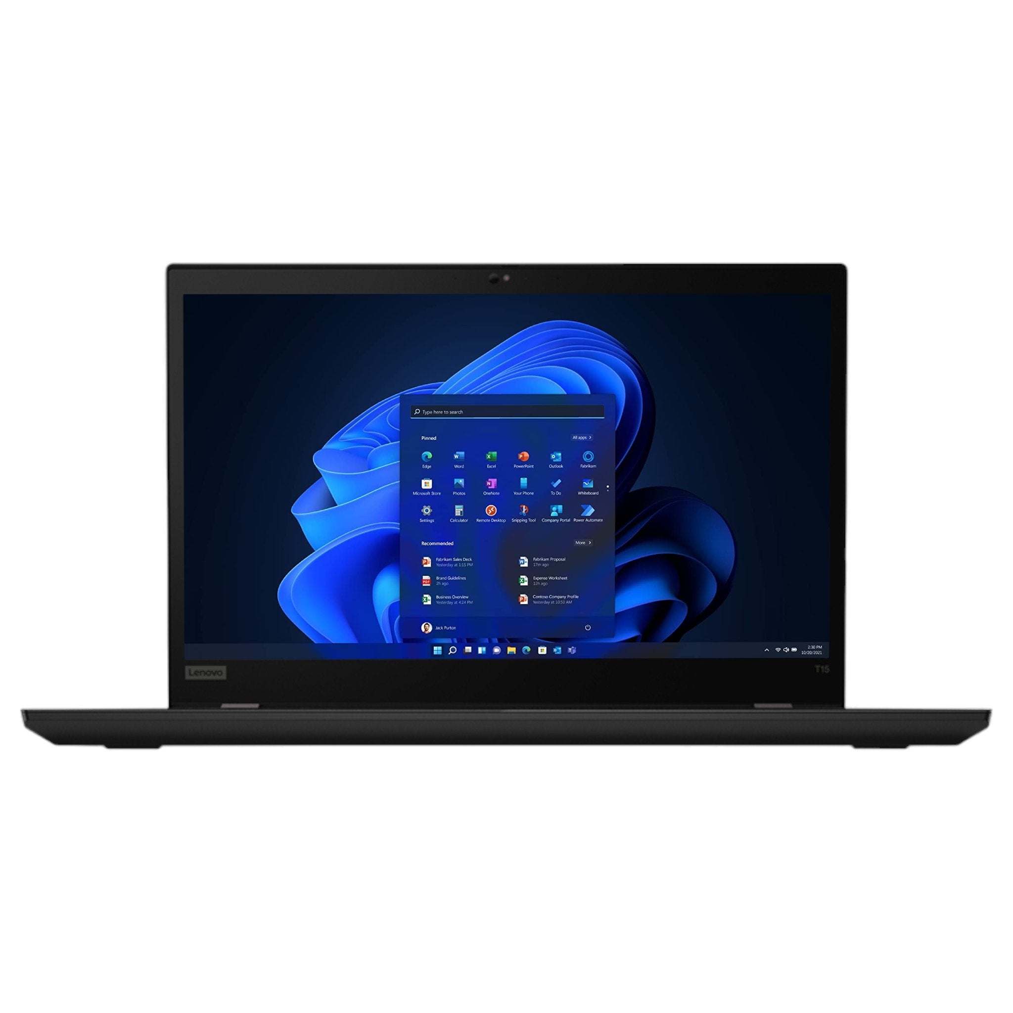 Lenovo ThinkPad T15 Gen 1 Touch 15,6" | i5 - 10310U | 8 GB | 256 GB NVMe SSD | FHD | 4G | Win 11 Pro - computify