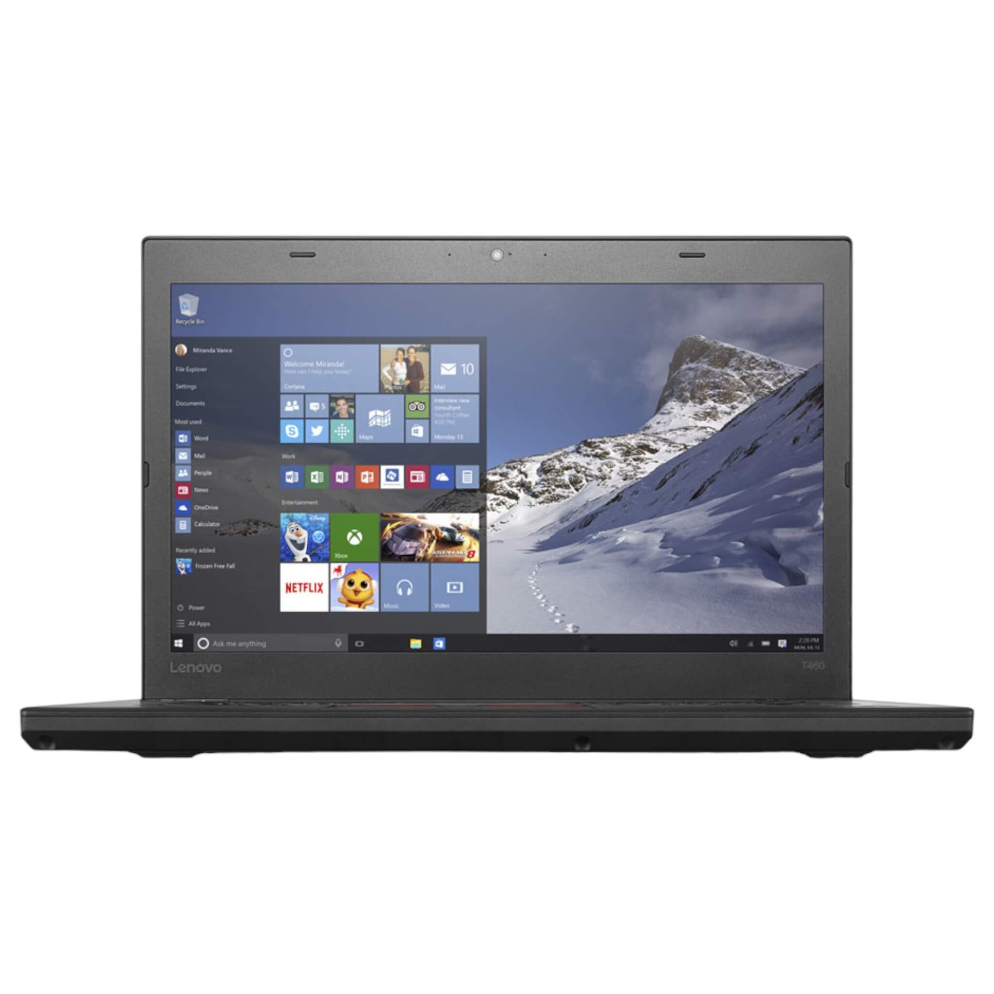 Lenovo ThinkPad T460 14" | i5-6300U | 8 GB | 256 GB SSD | HD | Win 10 Pro - computify