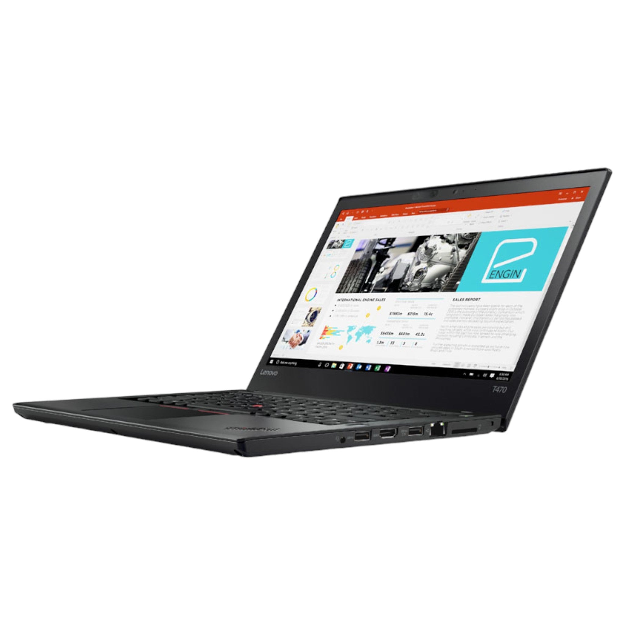 Lenovo ThinkPad T470 14" | i5-6300U | 8 GB | 256 GB SSD | HD | 4G | Win 10 Pro - computify