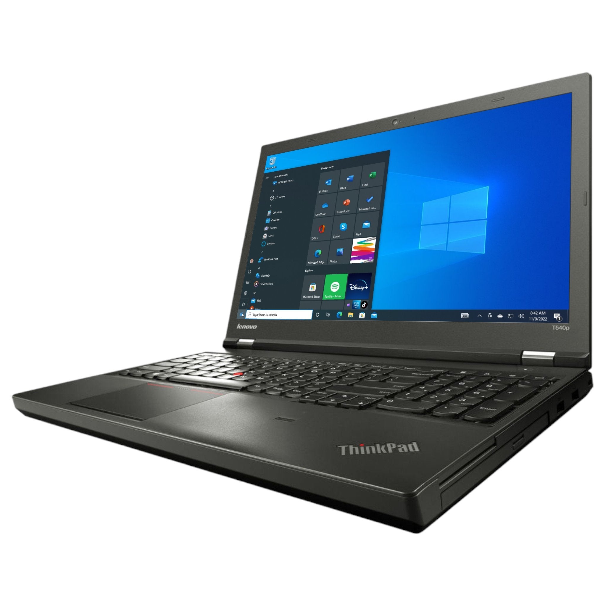 Lenovo ThinkPad T540P 15.6" | i5-4300M | 4 GB | 256 GB SSD | FHD | DVD/RW | Win 10 Pro - computify