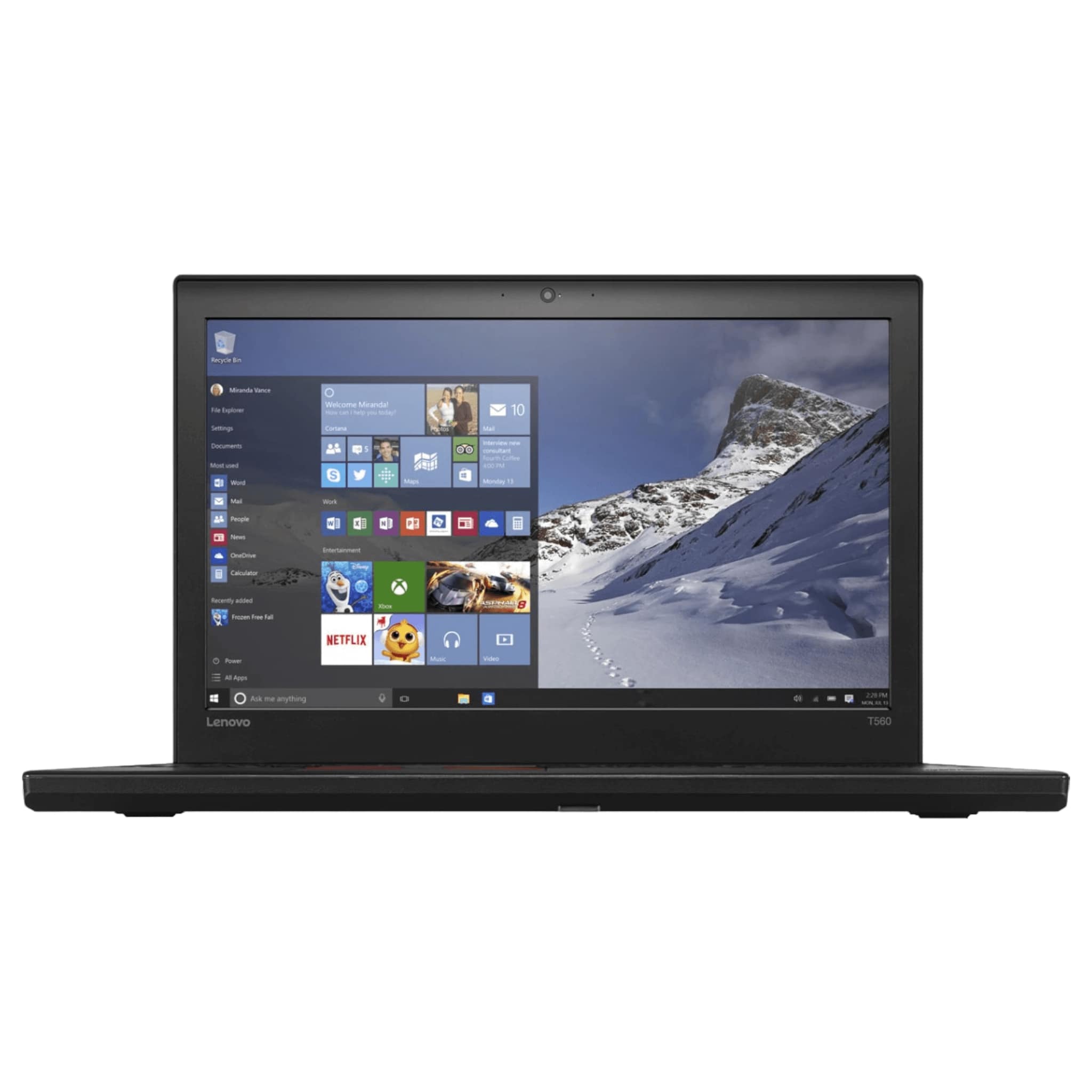 Lenovo ThinkPad T560 15,6" | i5 - 6300U | 8 GB | 256 GB SSD | FHD | Win 10 Pro - computify