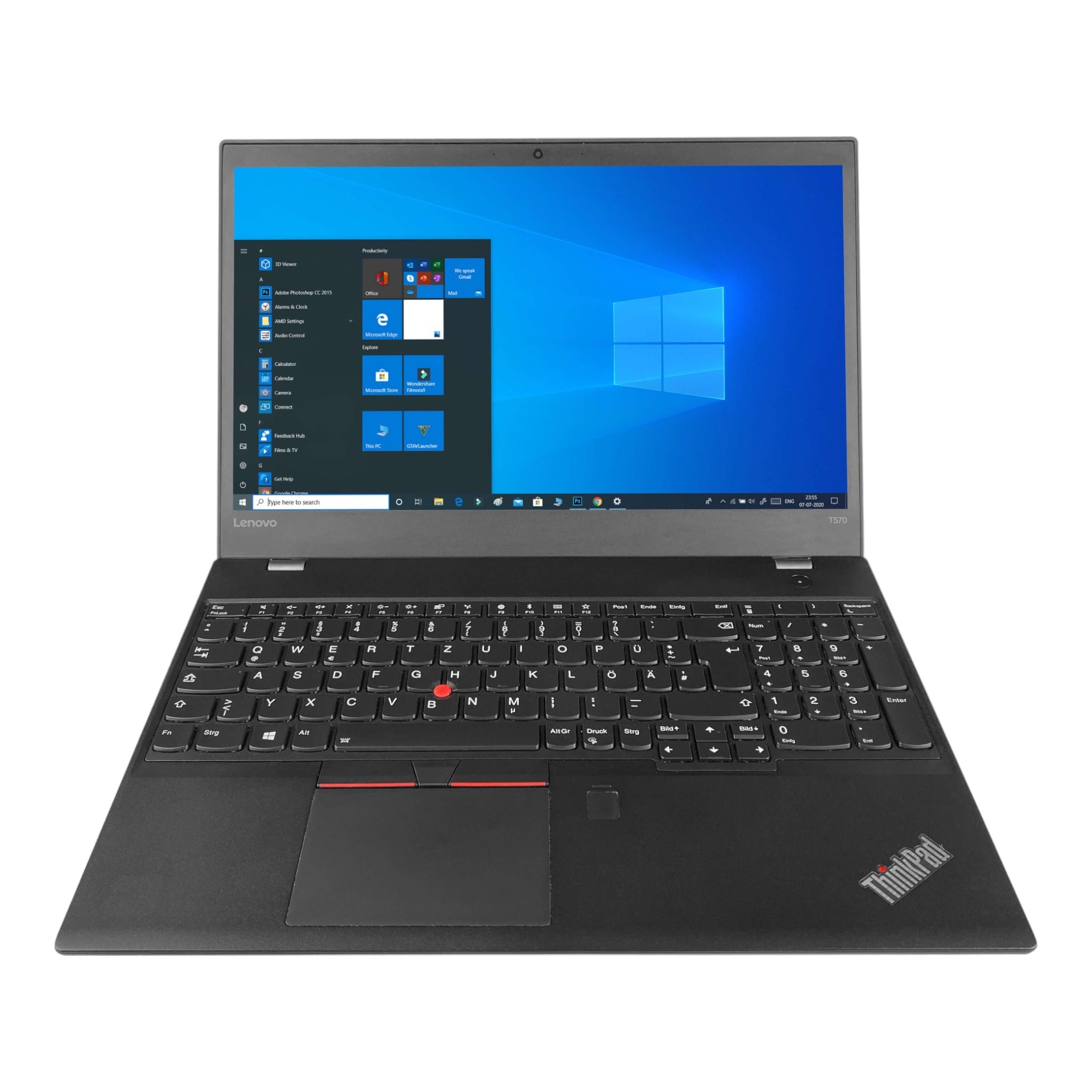 Lenovo ThinkPad T570 15,6" | i5 - 6300U | 8 GB | 256 GB SSD | FHD | Win 10 Pro - computify