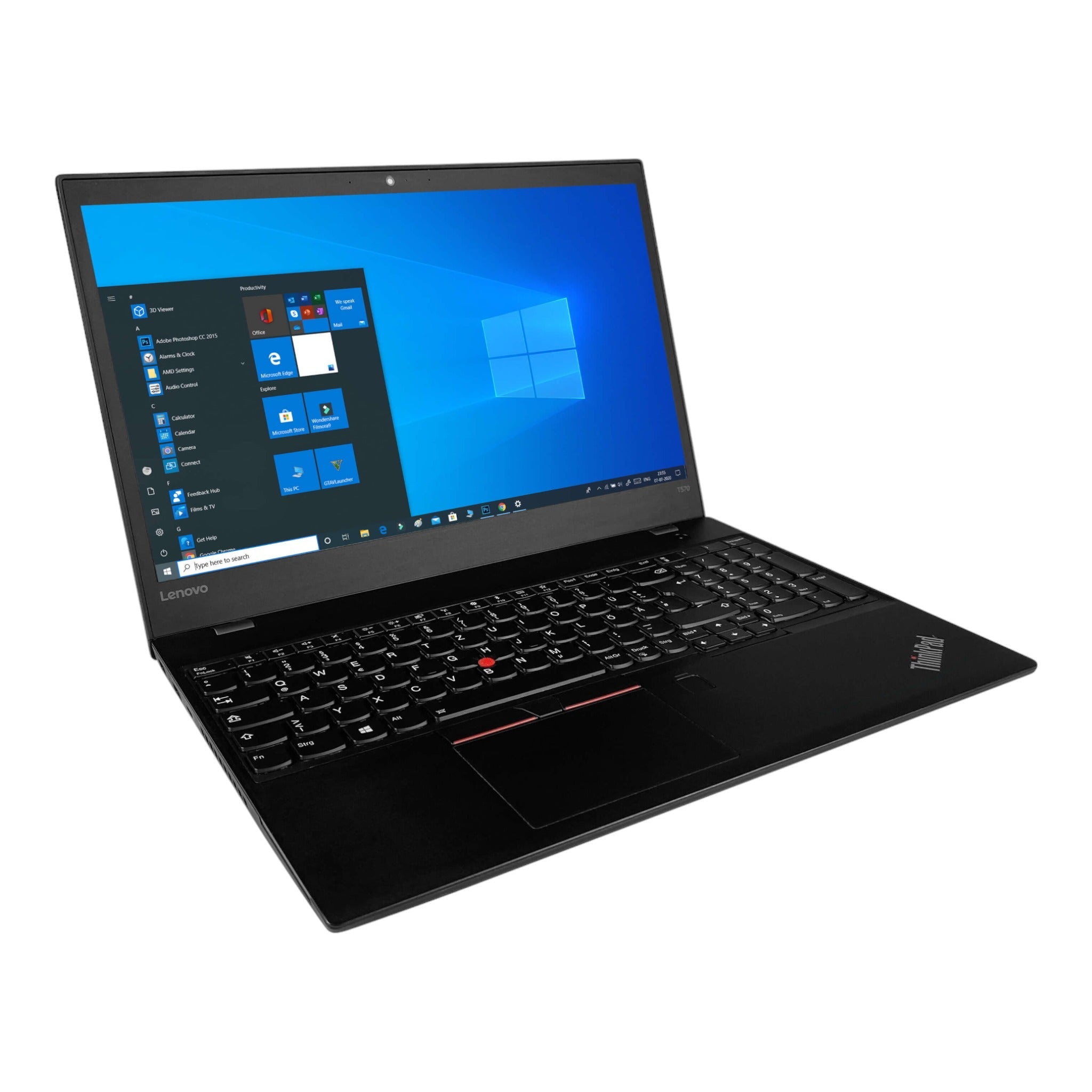Lenovo ThinkPad T570 15,6" | i5 - 6300U | 8 GB | 256 GB SSD | FHD | Win 10 Pro - computify