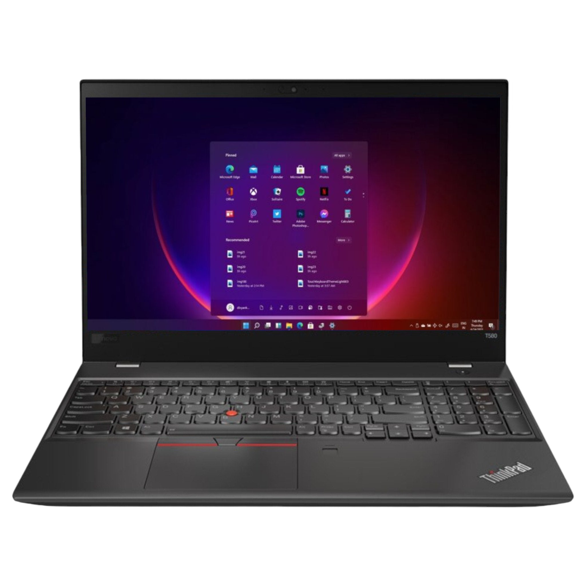 Lenovo ThinkPad T580 Touch 15,6" | i5-8350U | 8 GB | 256 GB SSD | FHD | Win 11 Pro