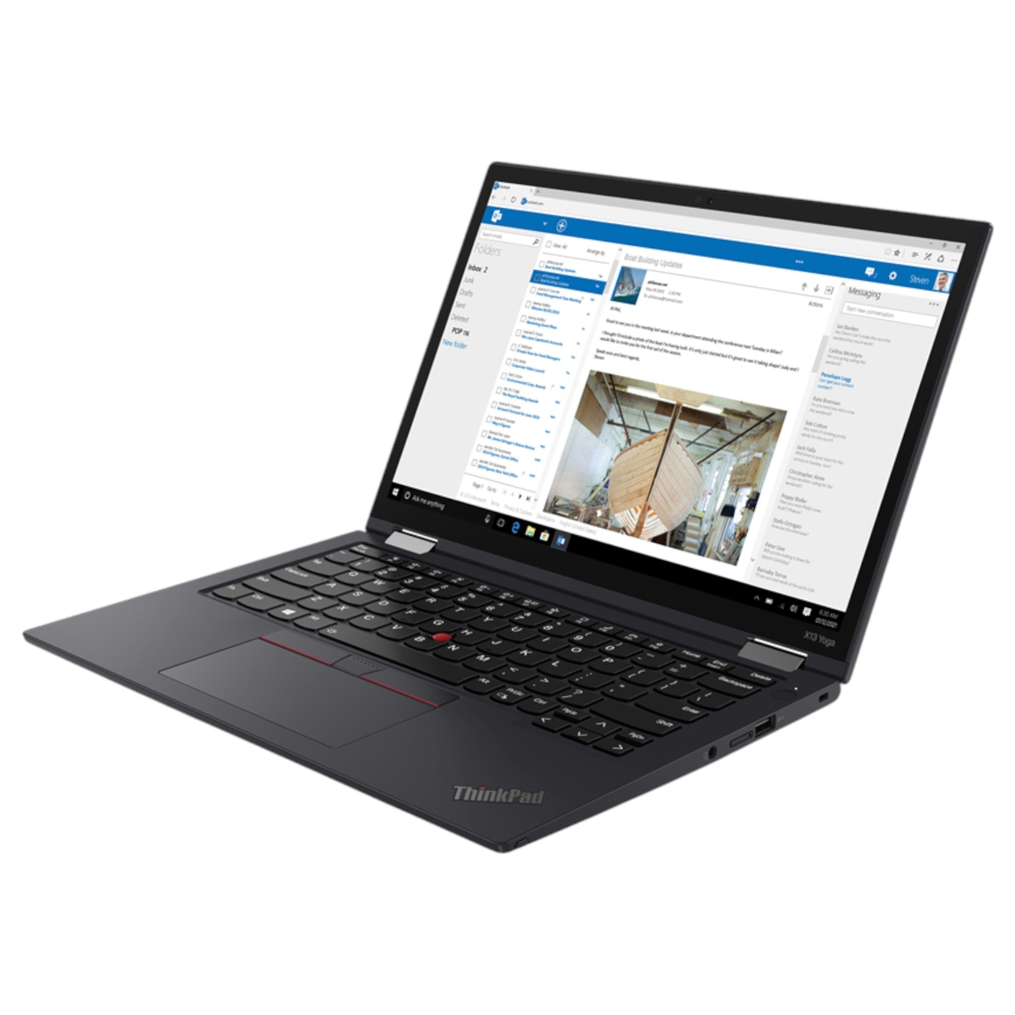 Lenovo ThinkPad X13 Yoga G2 Touch 13,3" | i7 - 1185G7 | 16 GB | 256 GB SSD | WUXGA | Win 11 Pro | US - computify
