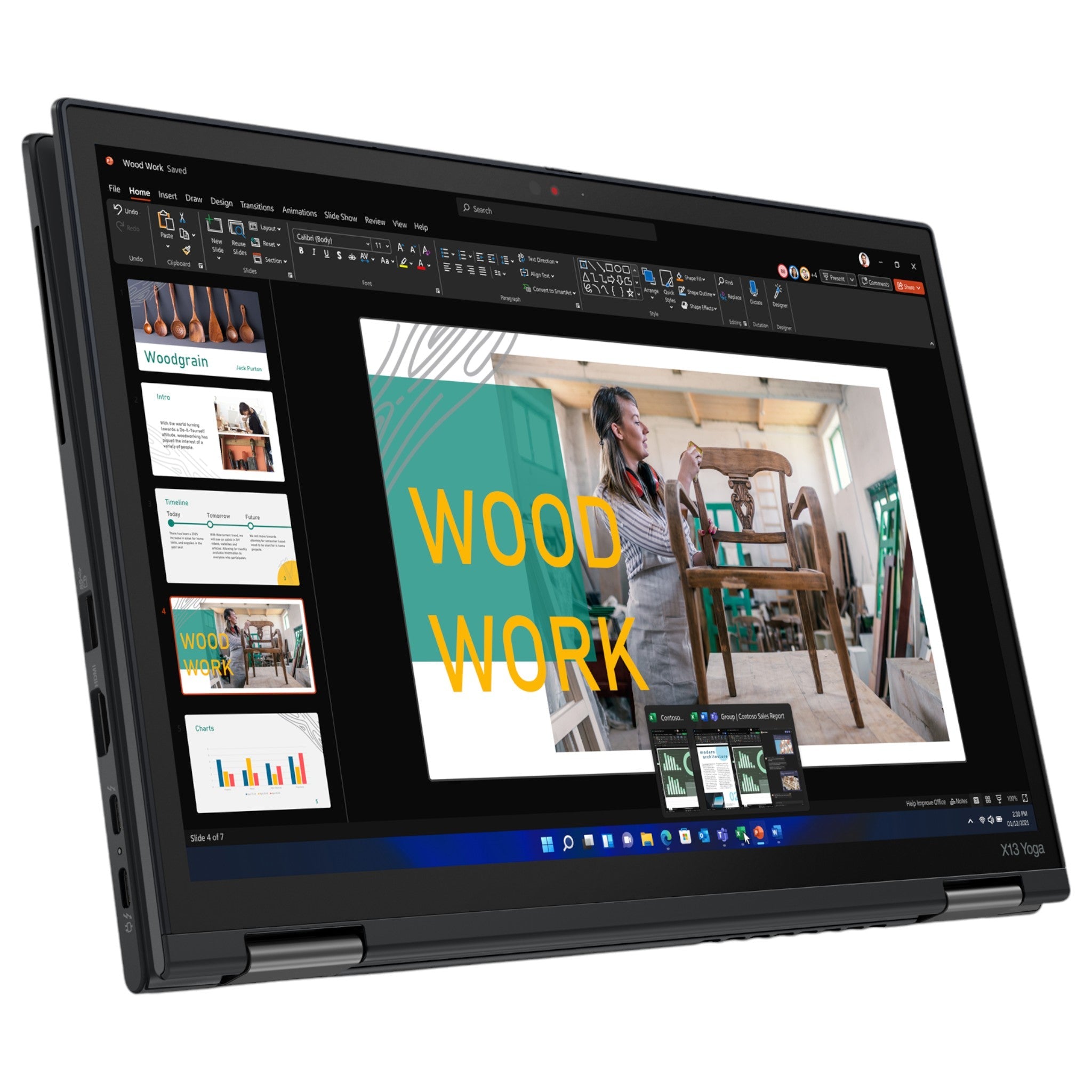 Lenovo ThinkPad X13 Yoga G3 Touch 13,3" | i5 - 1245U | 16 GB | 256 GB SSD | WUXGA | Win 11 Pro - computify