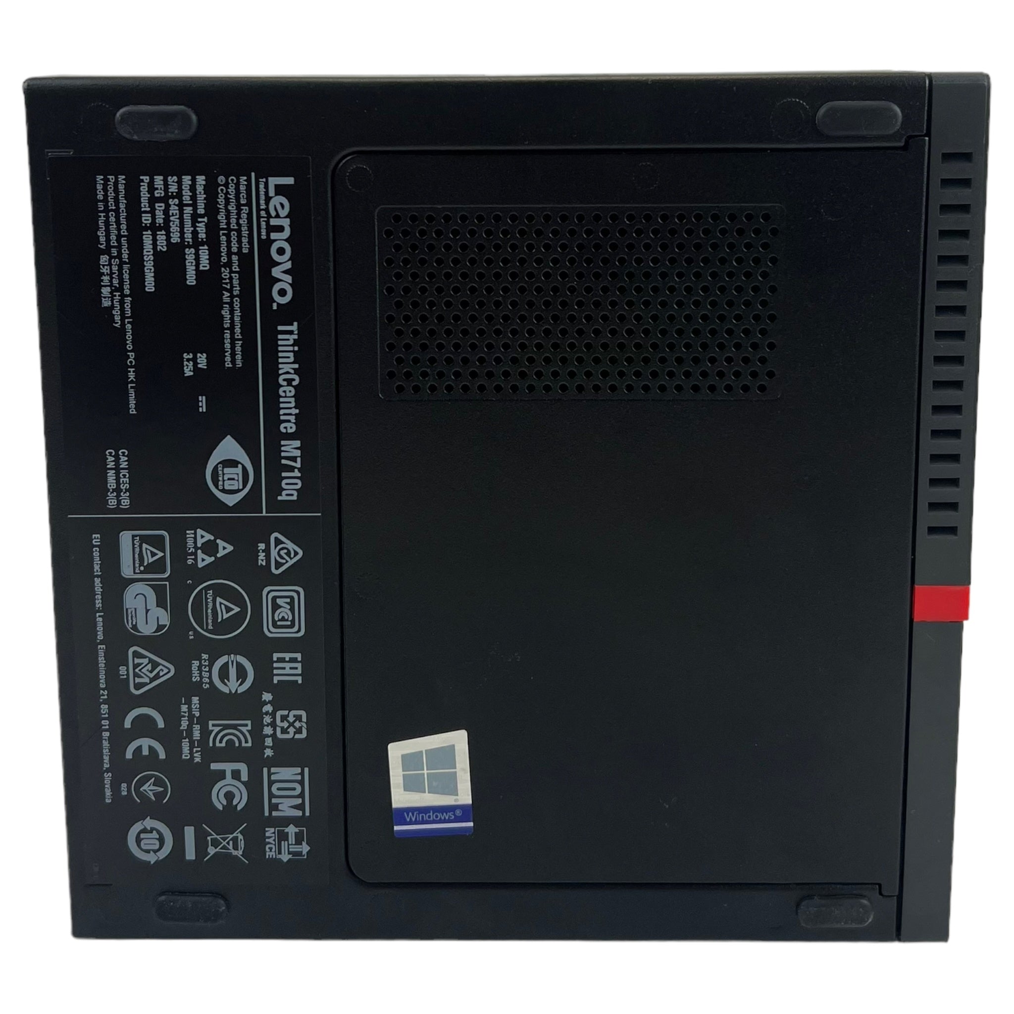 Lenovo ThinkCentre M710Q Tiny | i3-6100T | 8 GB | 128 GB SSD | Win 10 Pro - computify