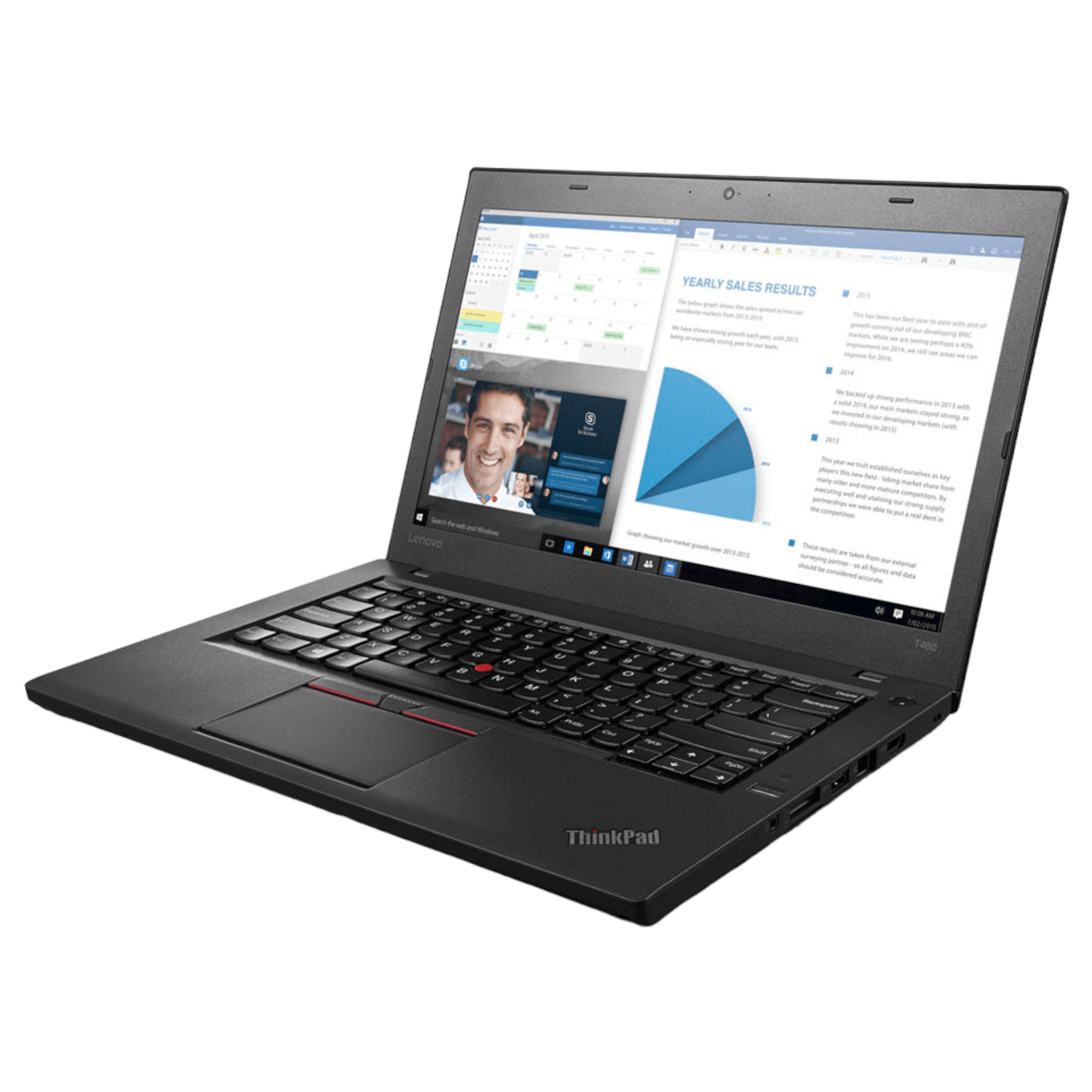 Lenovo ThinkPad T460 14" | i5-6300U | 8 GB | 256 GB SSD | FHD | Win 10 Pro - computify