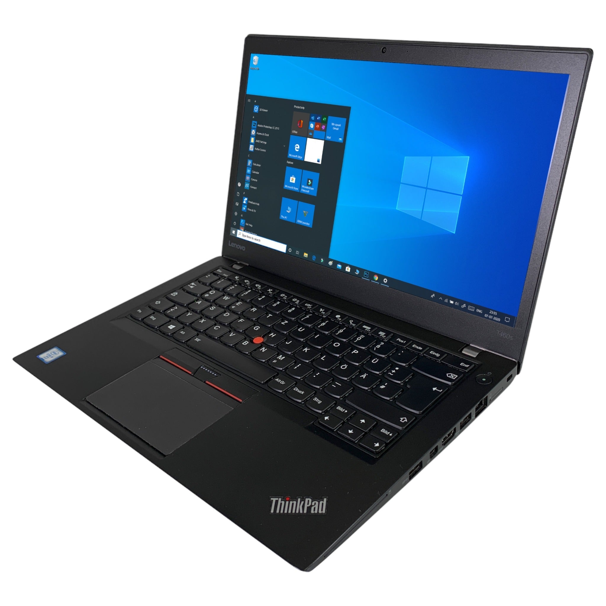 Lenovo ThinkPad T460s 14" | i5-6200U | 8 GB | 256 GB SSD | FHD | Win 10 Pro - computify