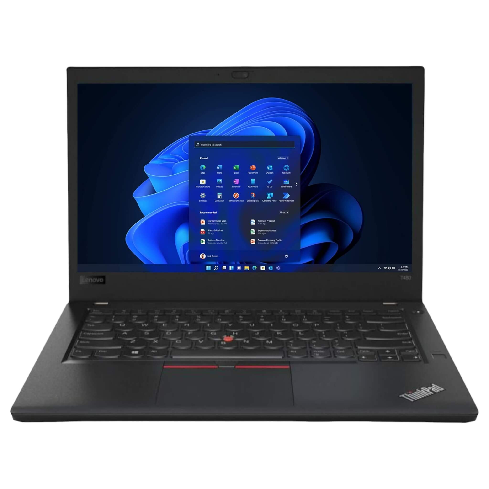 Lenovo ThinkPad T480 Touch 14" | i5-8350U | 16 GB | 256 GB SSD | FHD | Win 11 Pro - computify